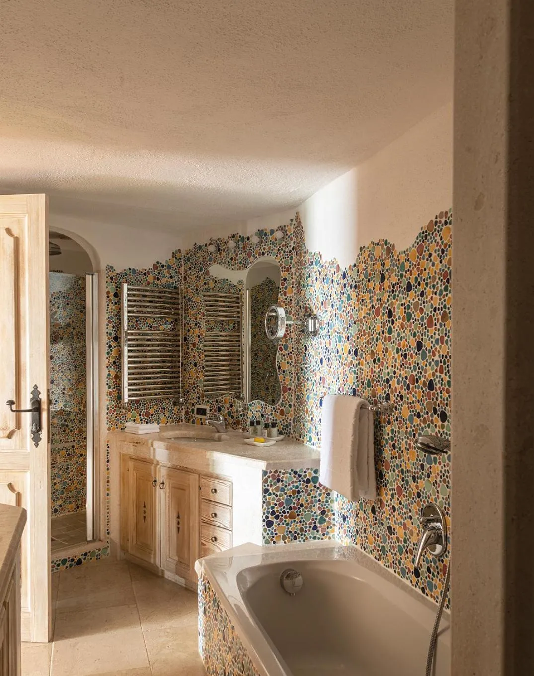 Bathroom in Romazzino, A Belmond Hotel, Costa Smeralda