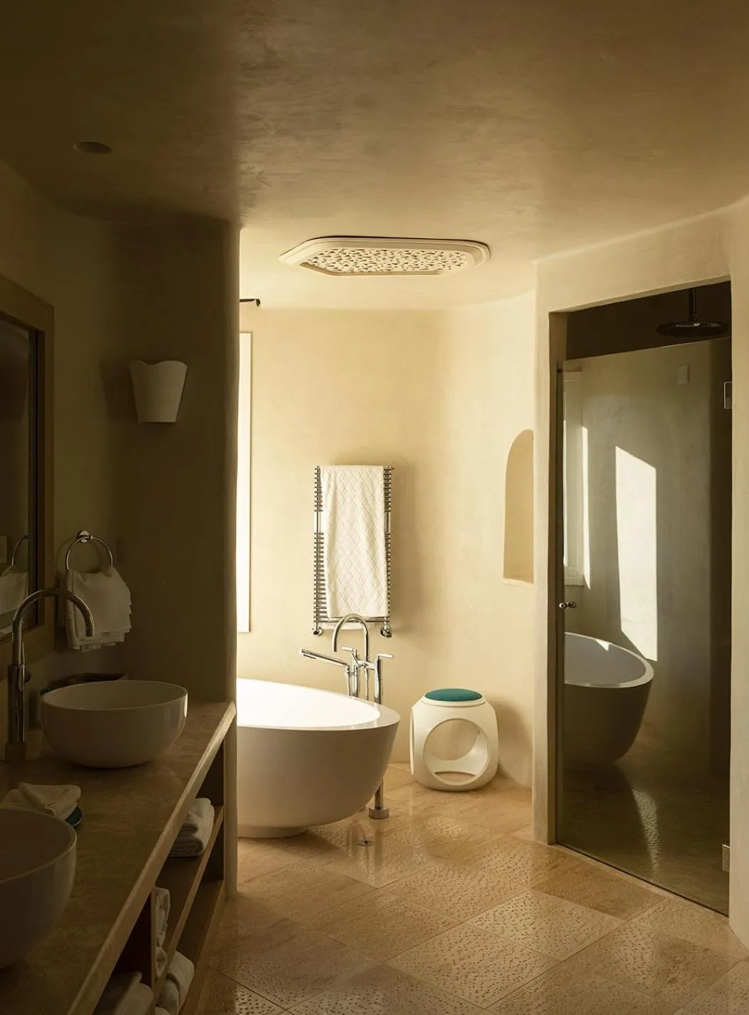 Bathroom in Romazzino, A Belmond Hotel, Costa Smeralda