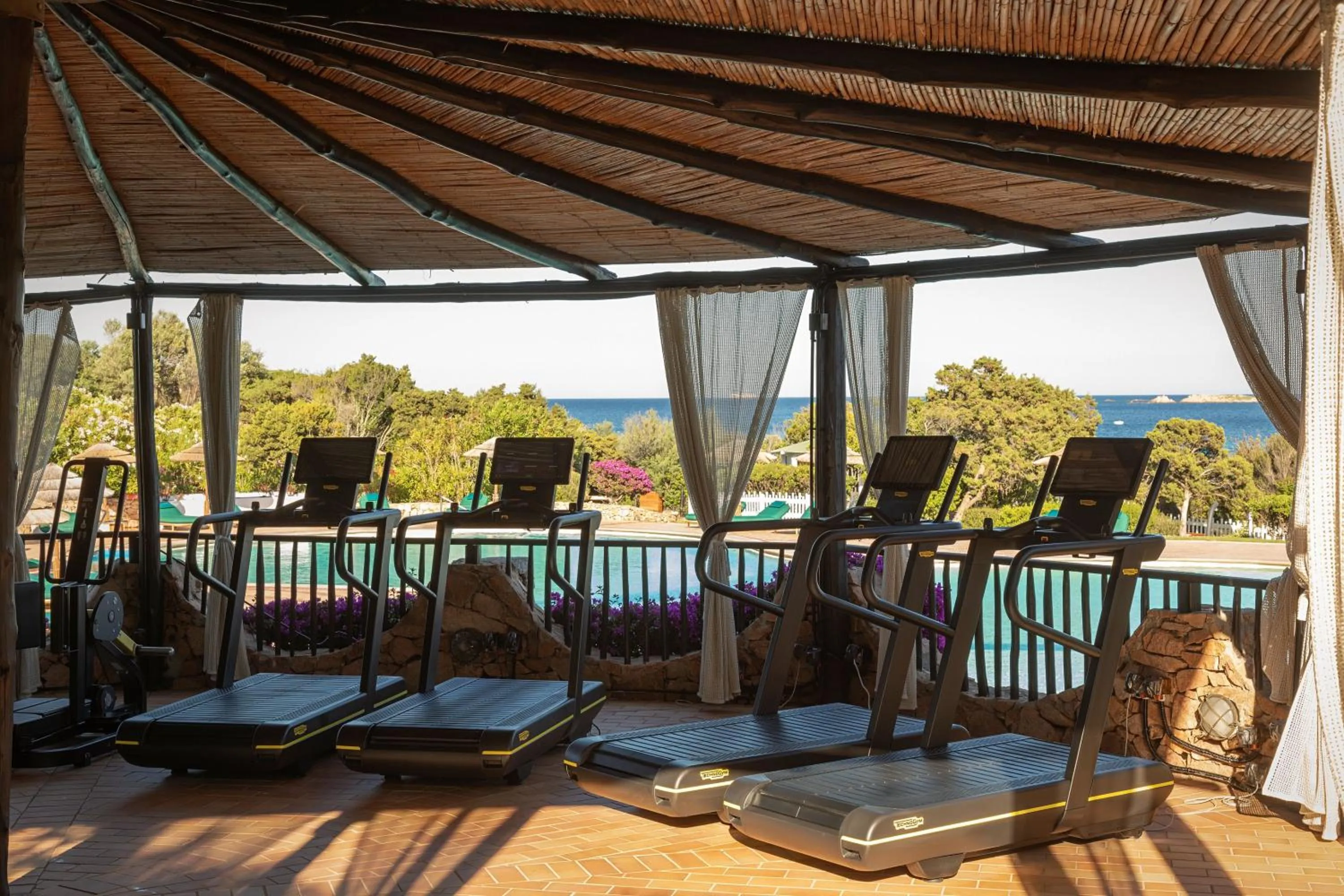 Fitness centre/facilities in Romazzino, A Belmond Hotel, Costa Smeralda