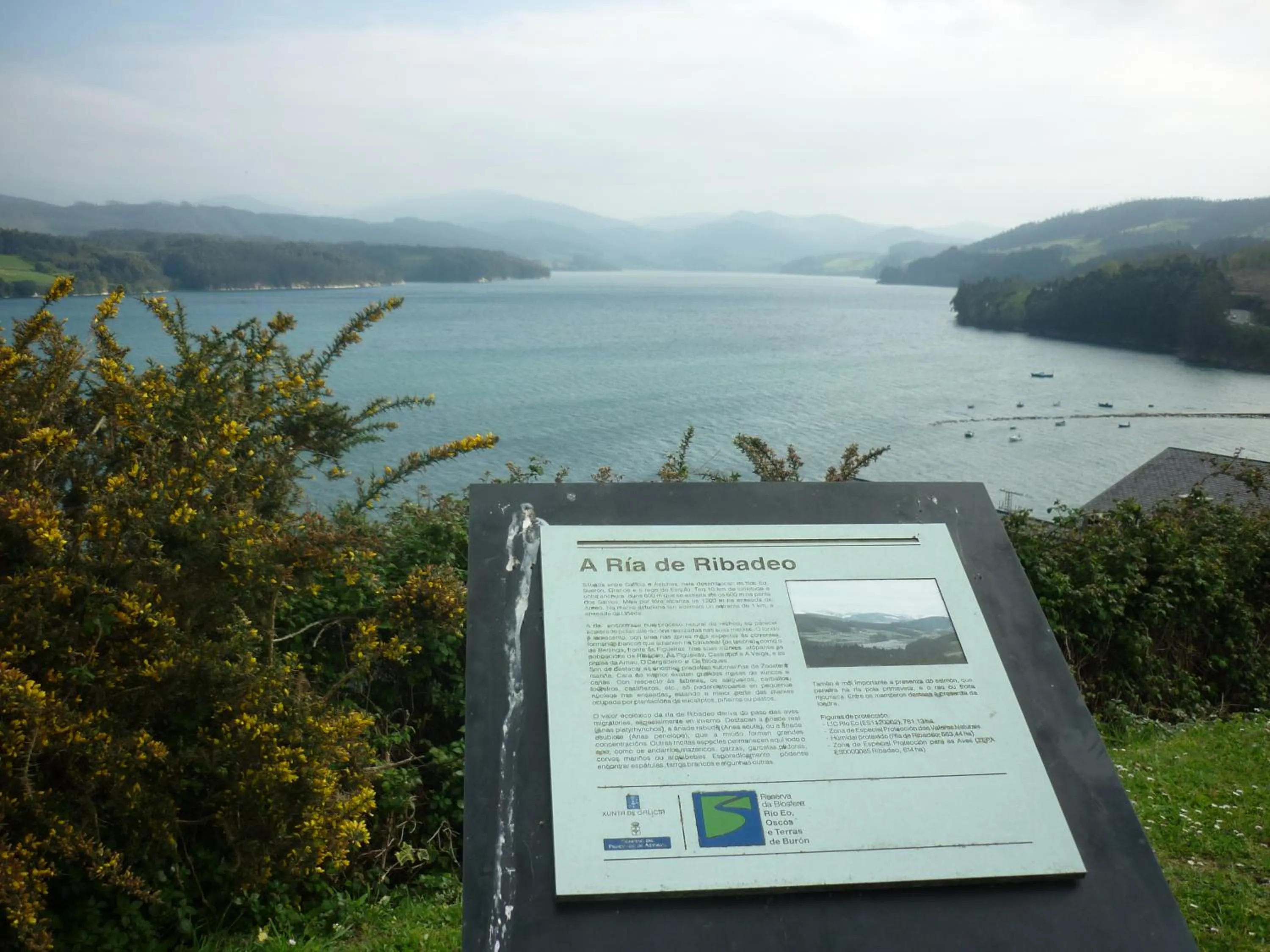 River view in Hotel Villa De Ribadeo