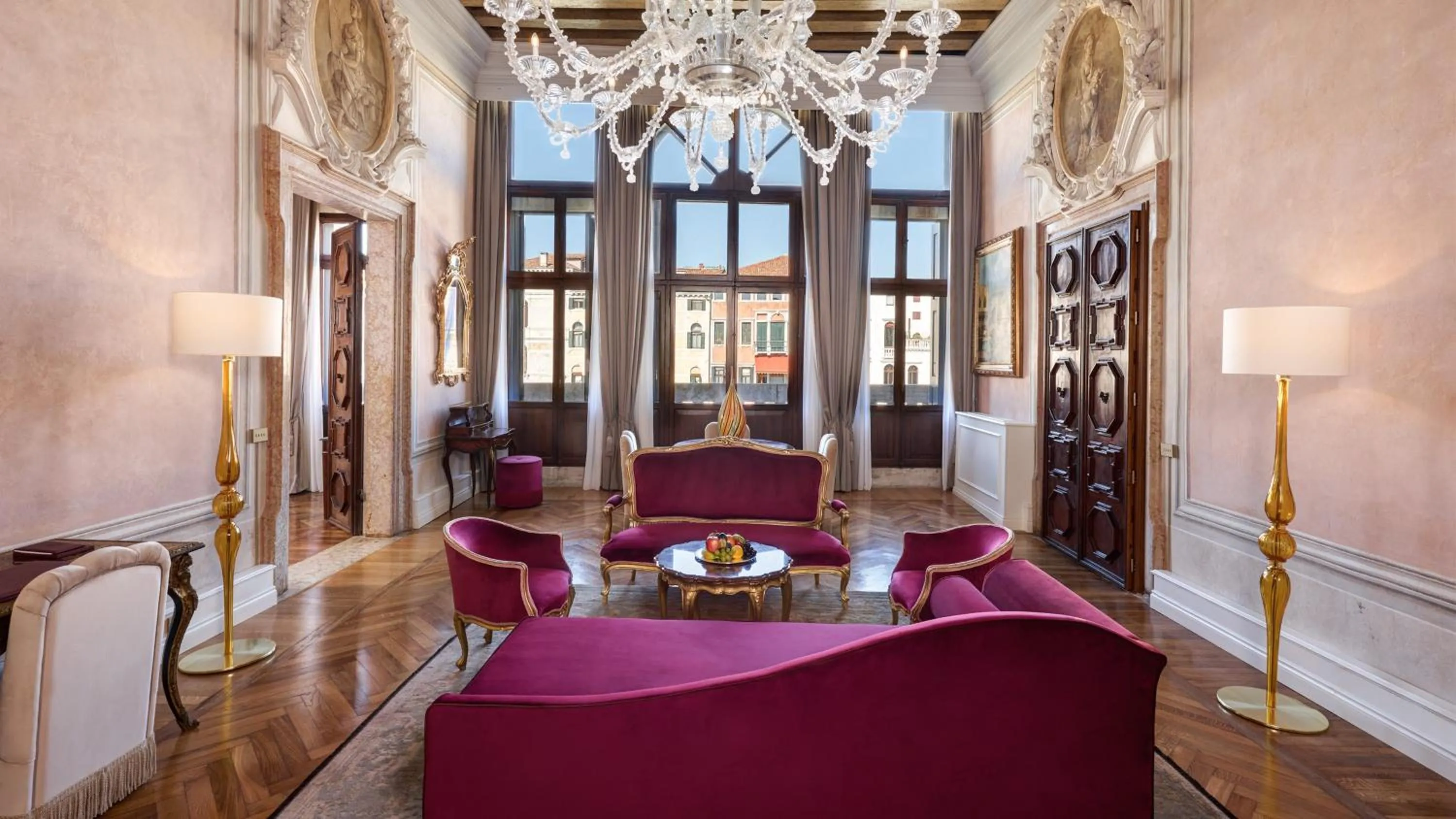 Living room in Hotel Palazzo Giovanelli e Gran Canal
