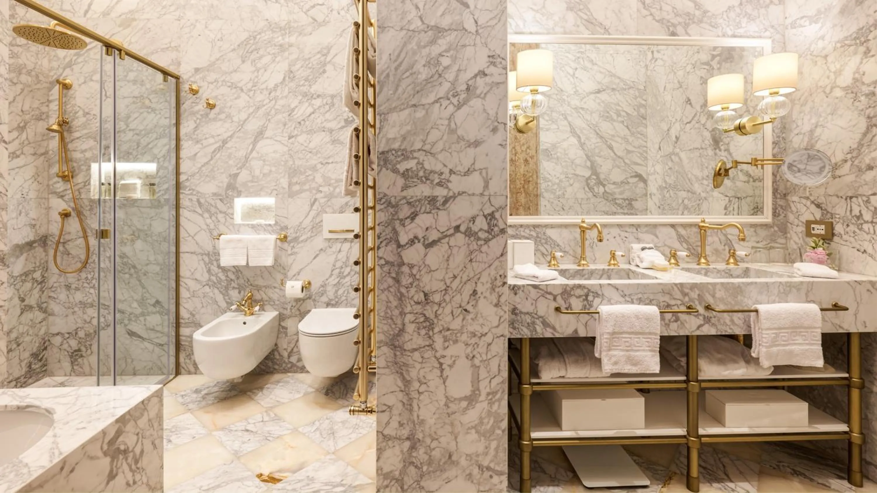 Bathroom in Hotel Palazzo Giovanelli e Gran Canal