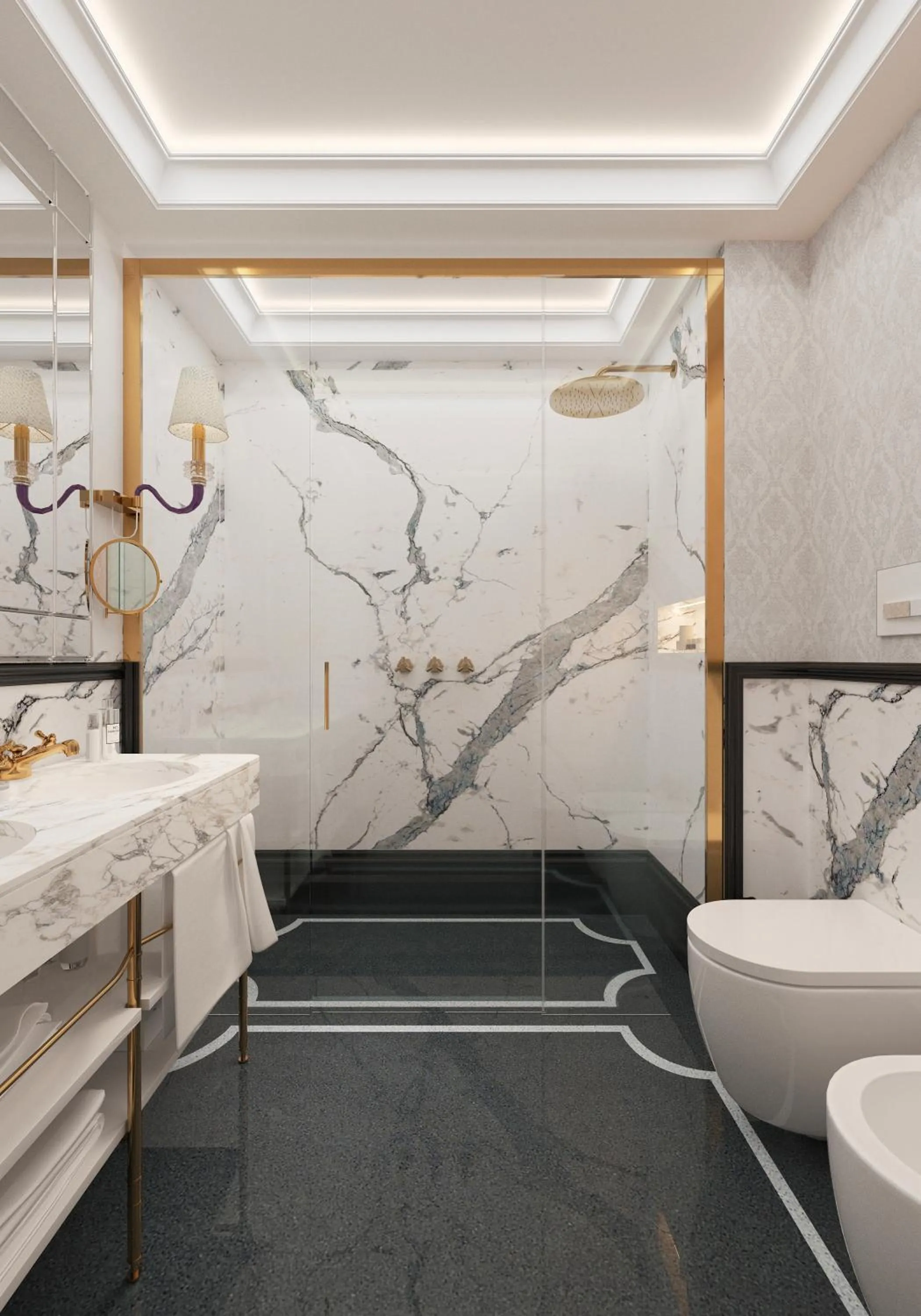 Bathroom in Hotel Palazzo Giovanelli e Gran Canal