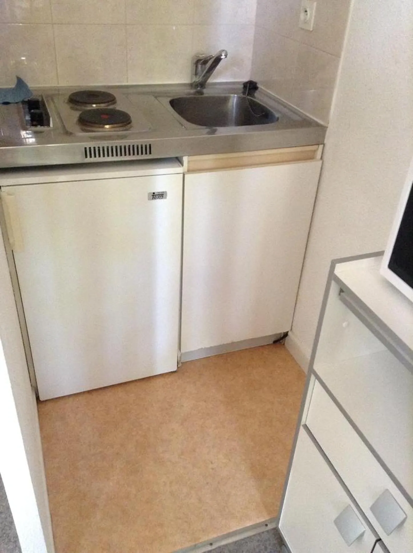 Kitchen or kitchenette in Résidence le Pastel François Verdier