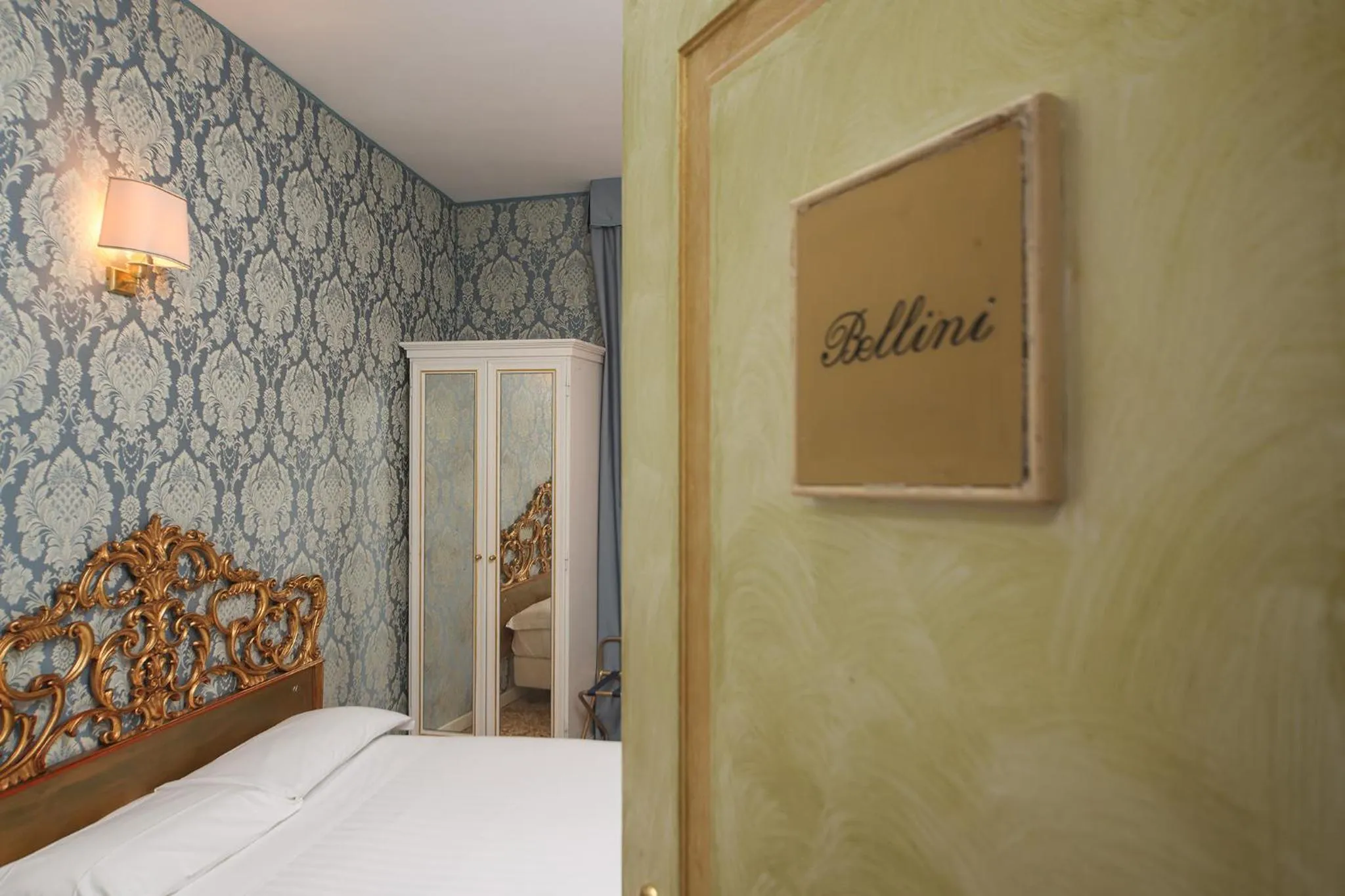 Decorative detail, Bed in Locanda Antica Venezia