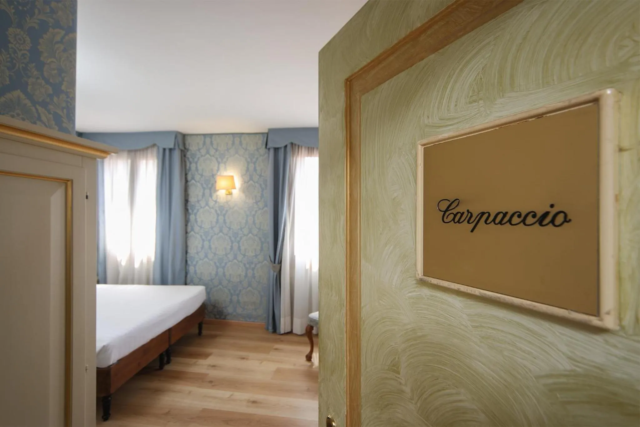 Decorative detail, Bed in Locanda Antica Venezia