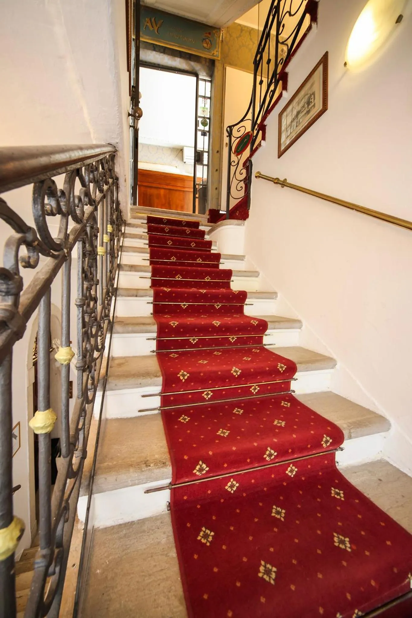 Decorative detail in Locanda Antica Venezia