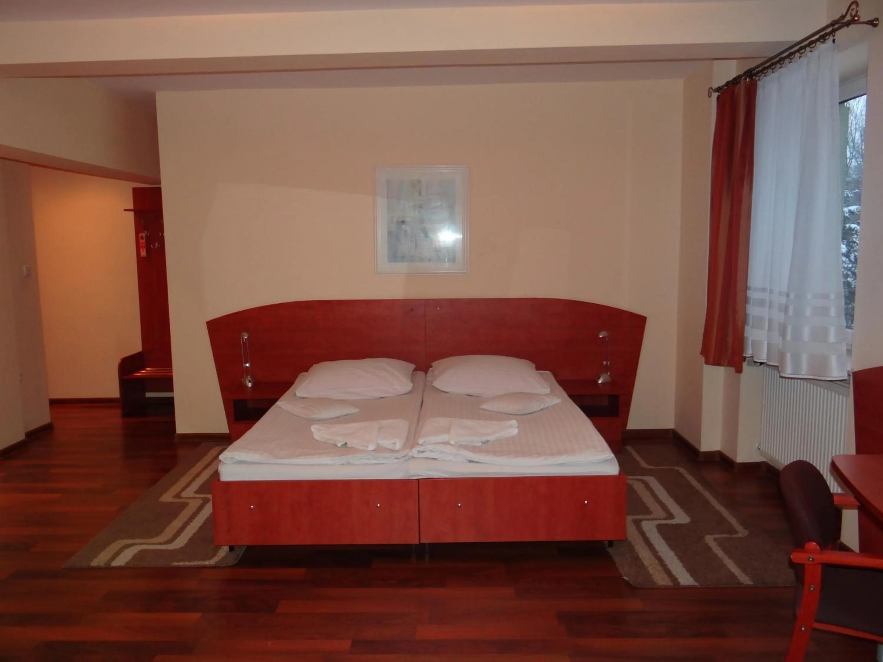Bed in Hotel Restauracja Kinga