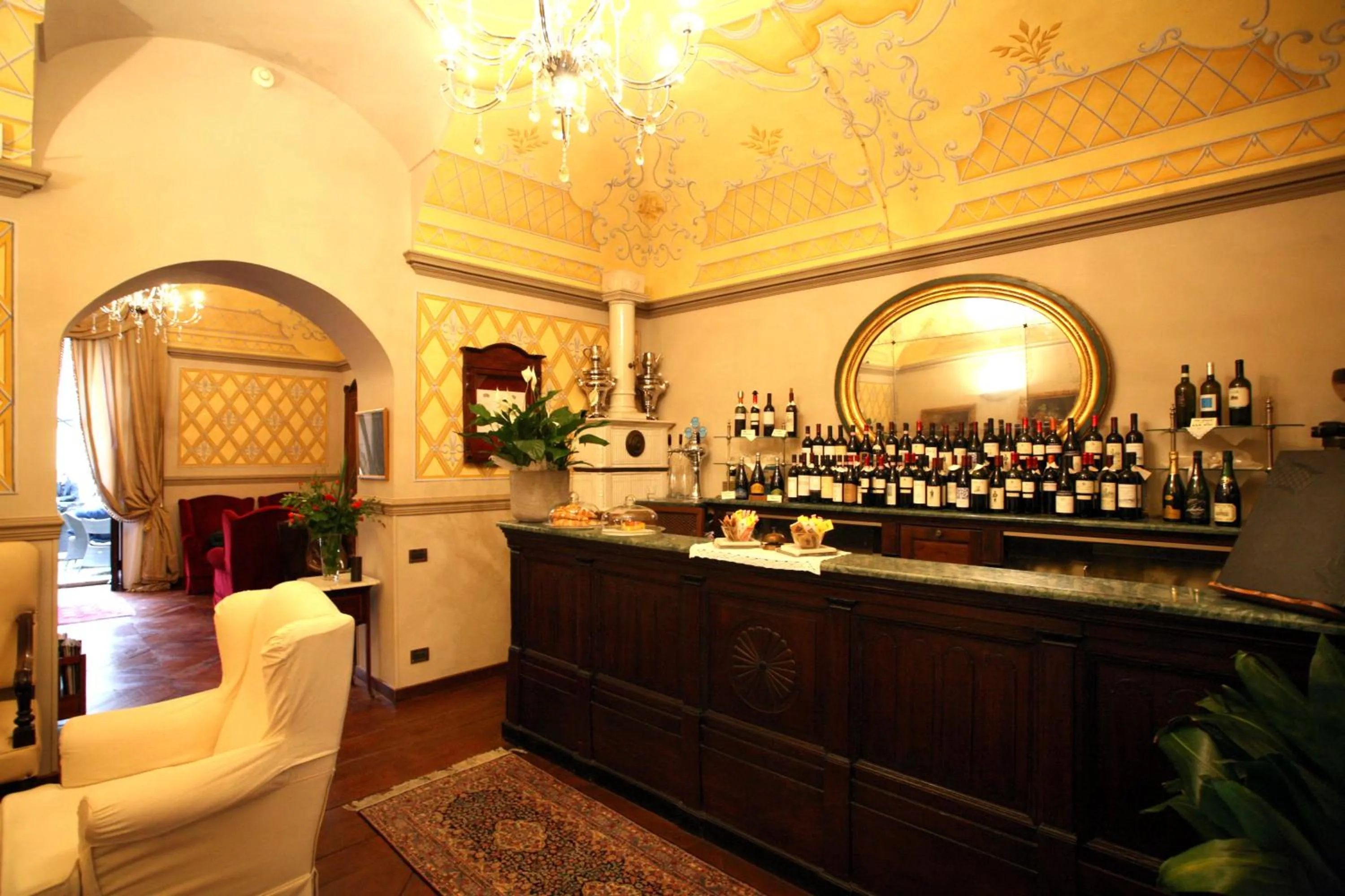 Lounge or bar in Hotel Villa Beccaris