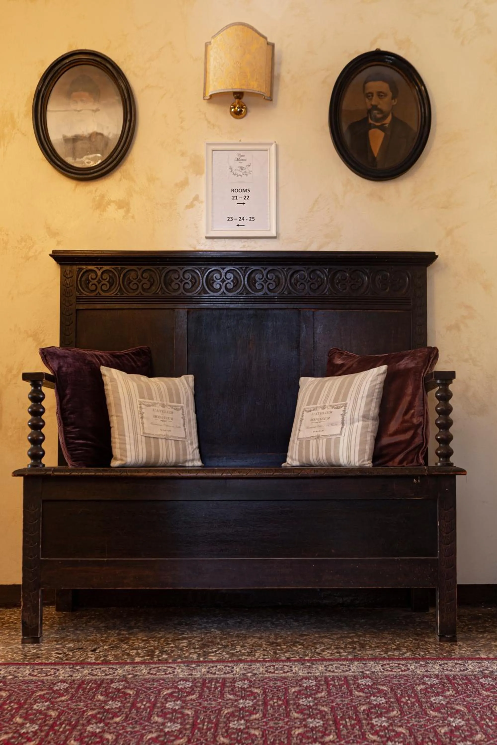 Lobby or reception in Locanda Casa Martini