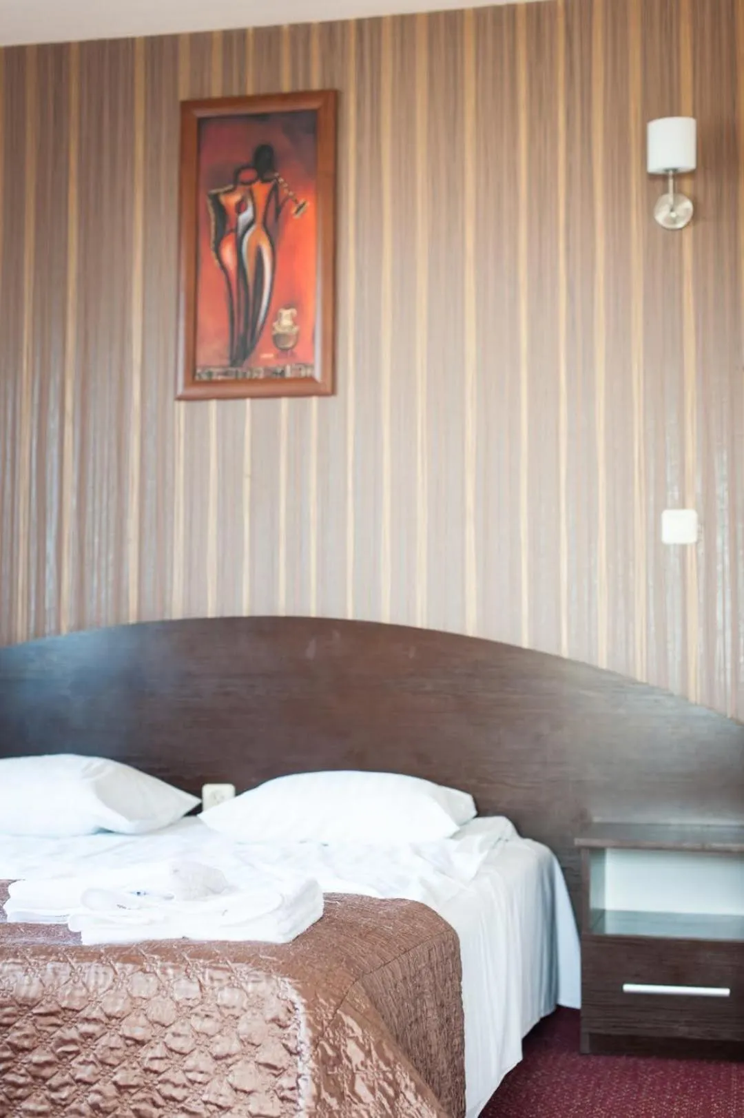 Bed in Hotel Horyzont