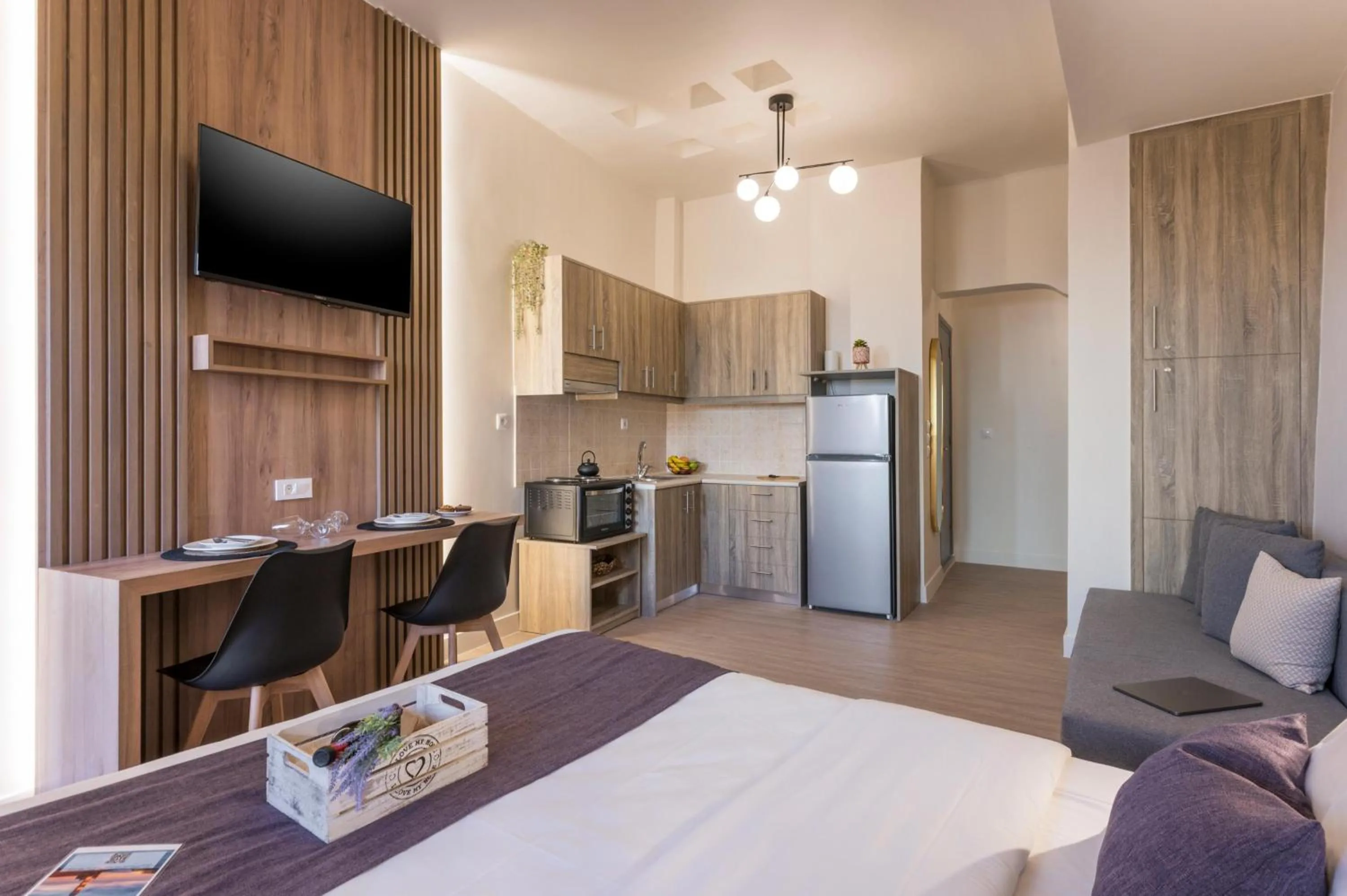 Bed in Porto Orion Studios