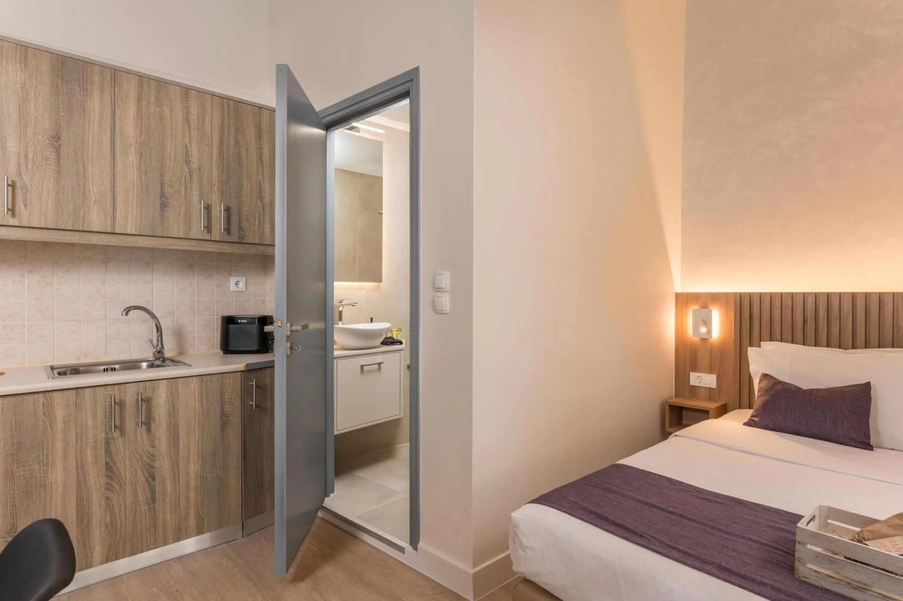 Bed in Porto Orion Studios