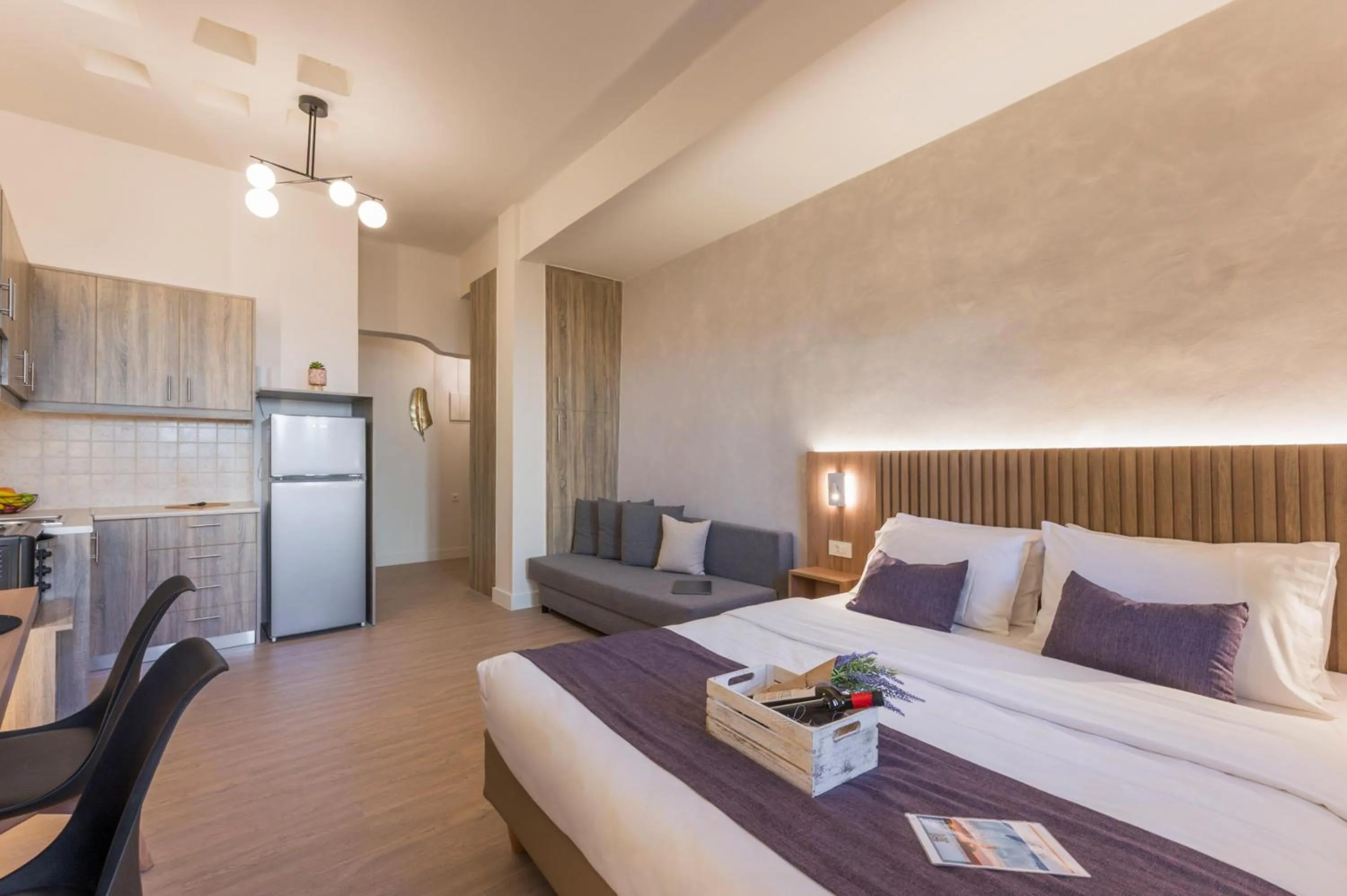 Bed in Porto Orion Studios