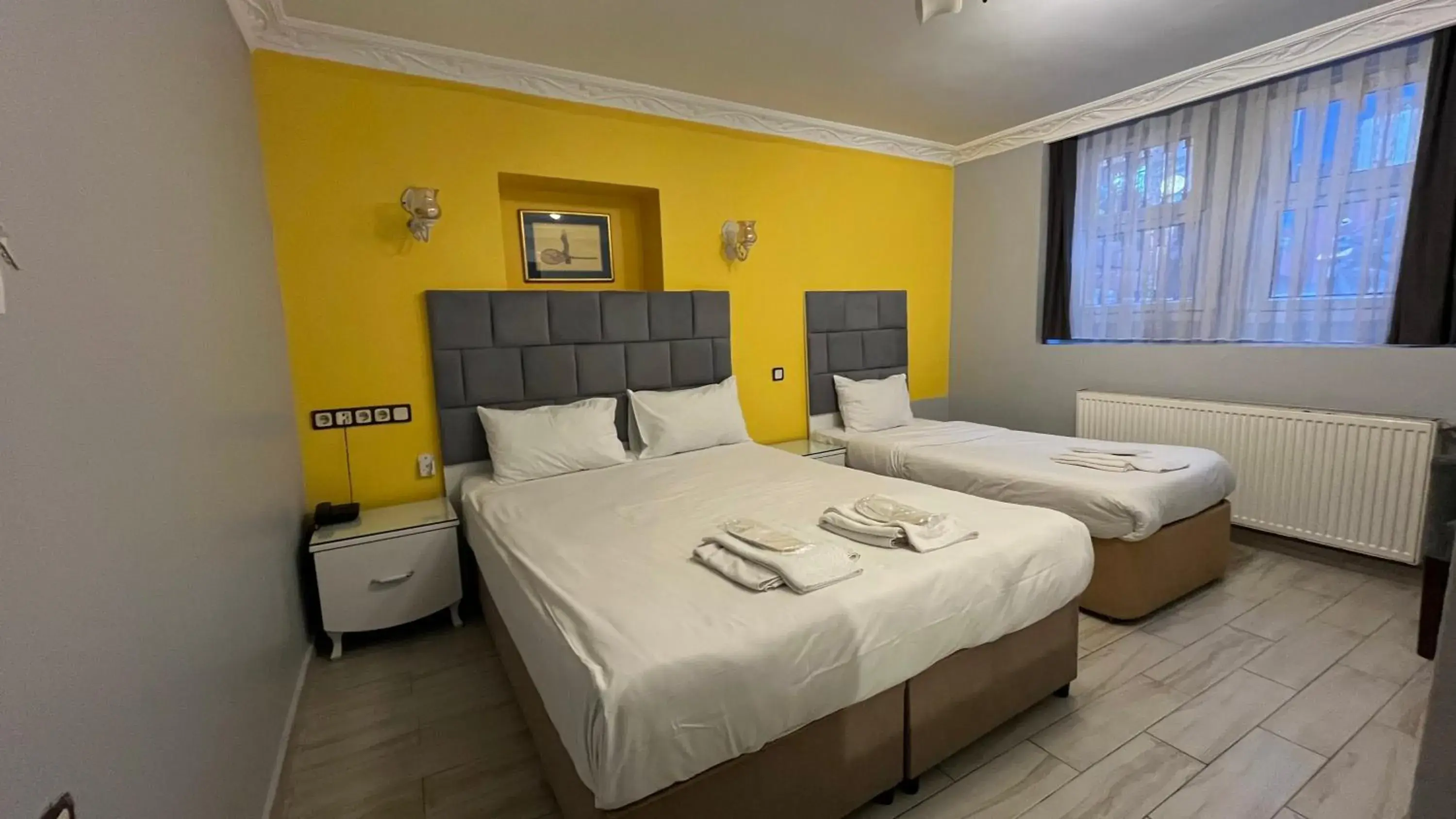 Economy Triple Room in Hotel Tulip House Economy Triple Room in Hotel Tulip House