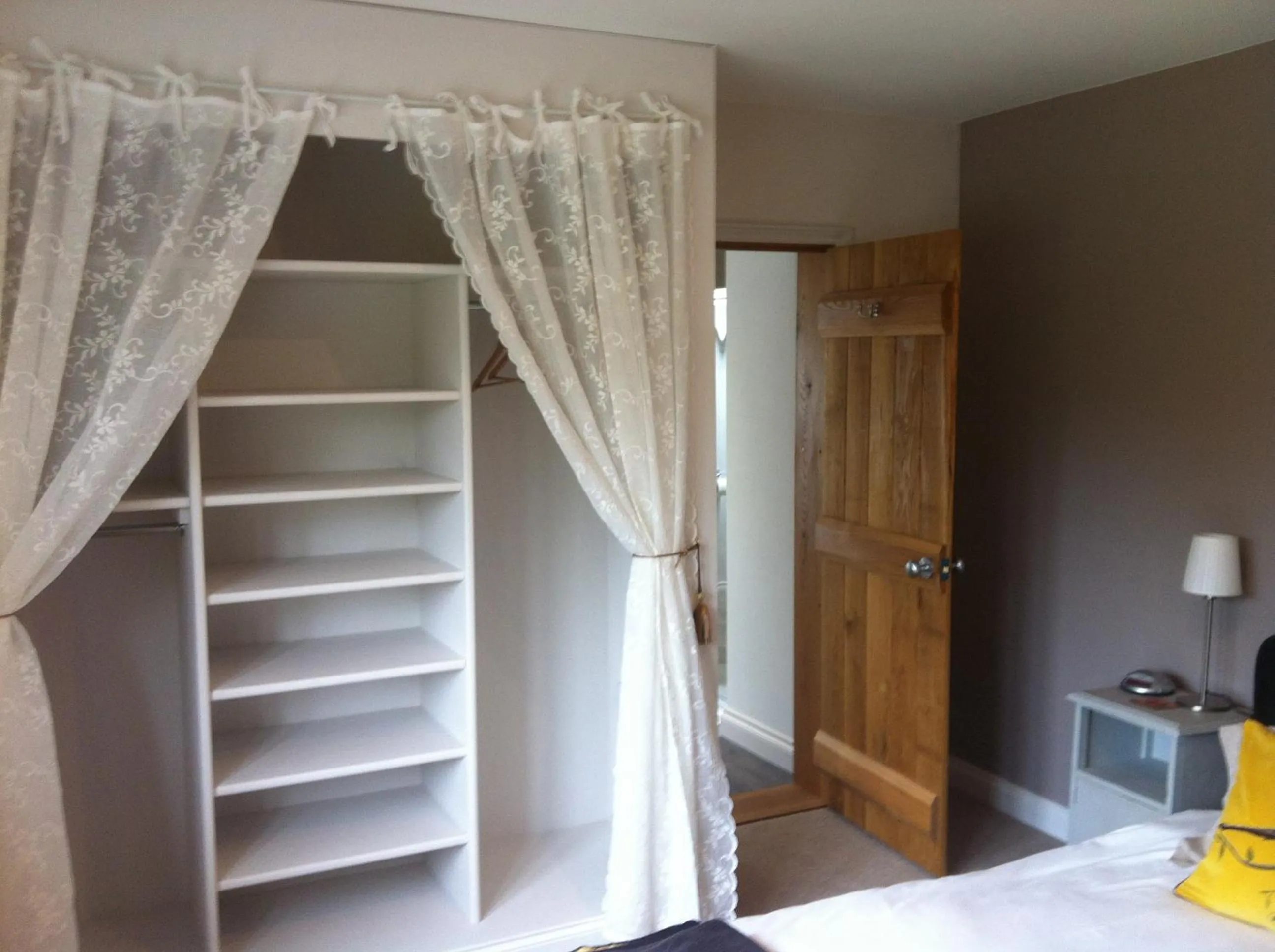 Bedroom, Bed in East Dunster Deer Farm B&B