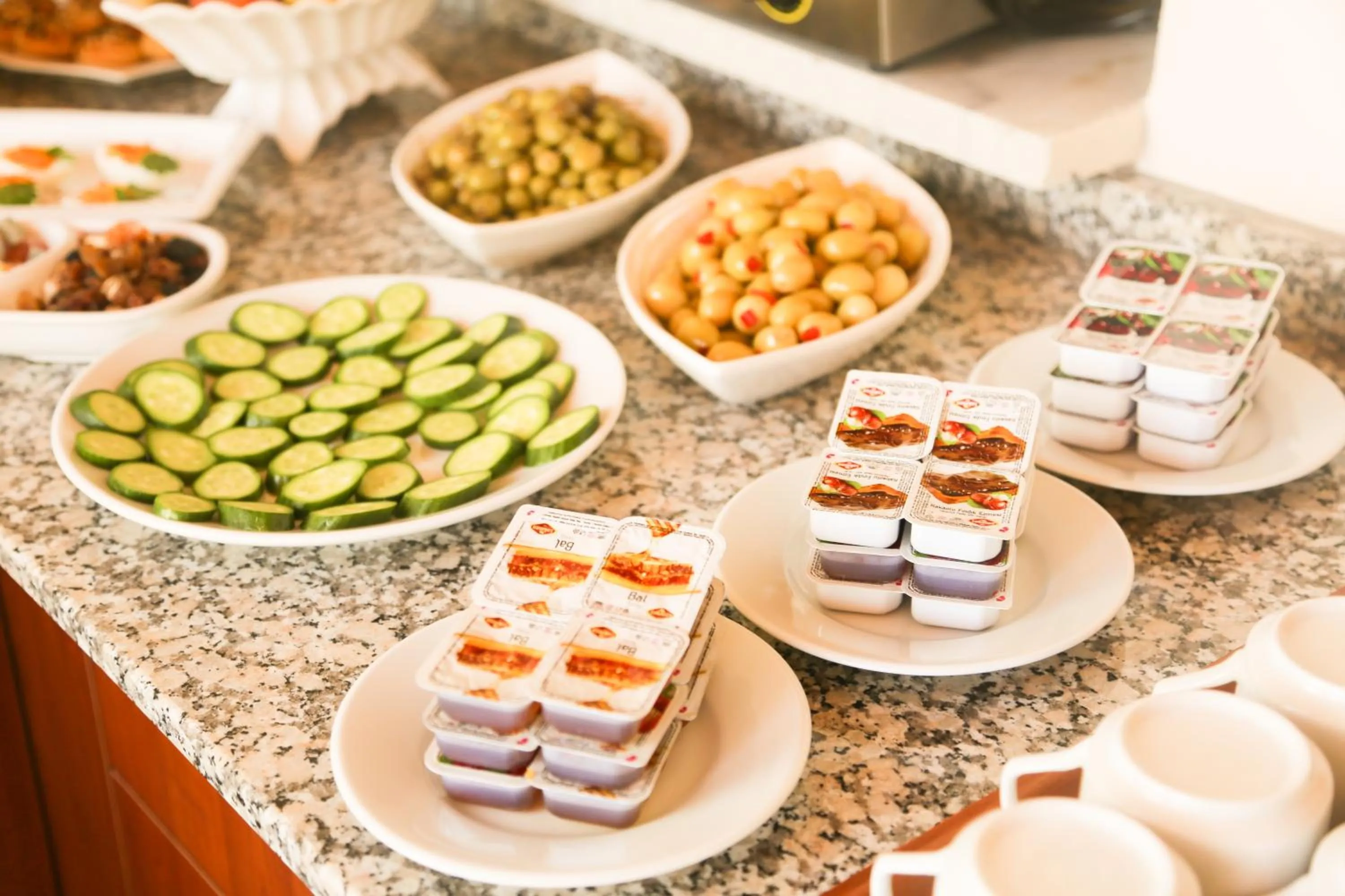 Buffet breakfast in Theodian Hotel