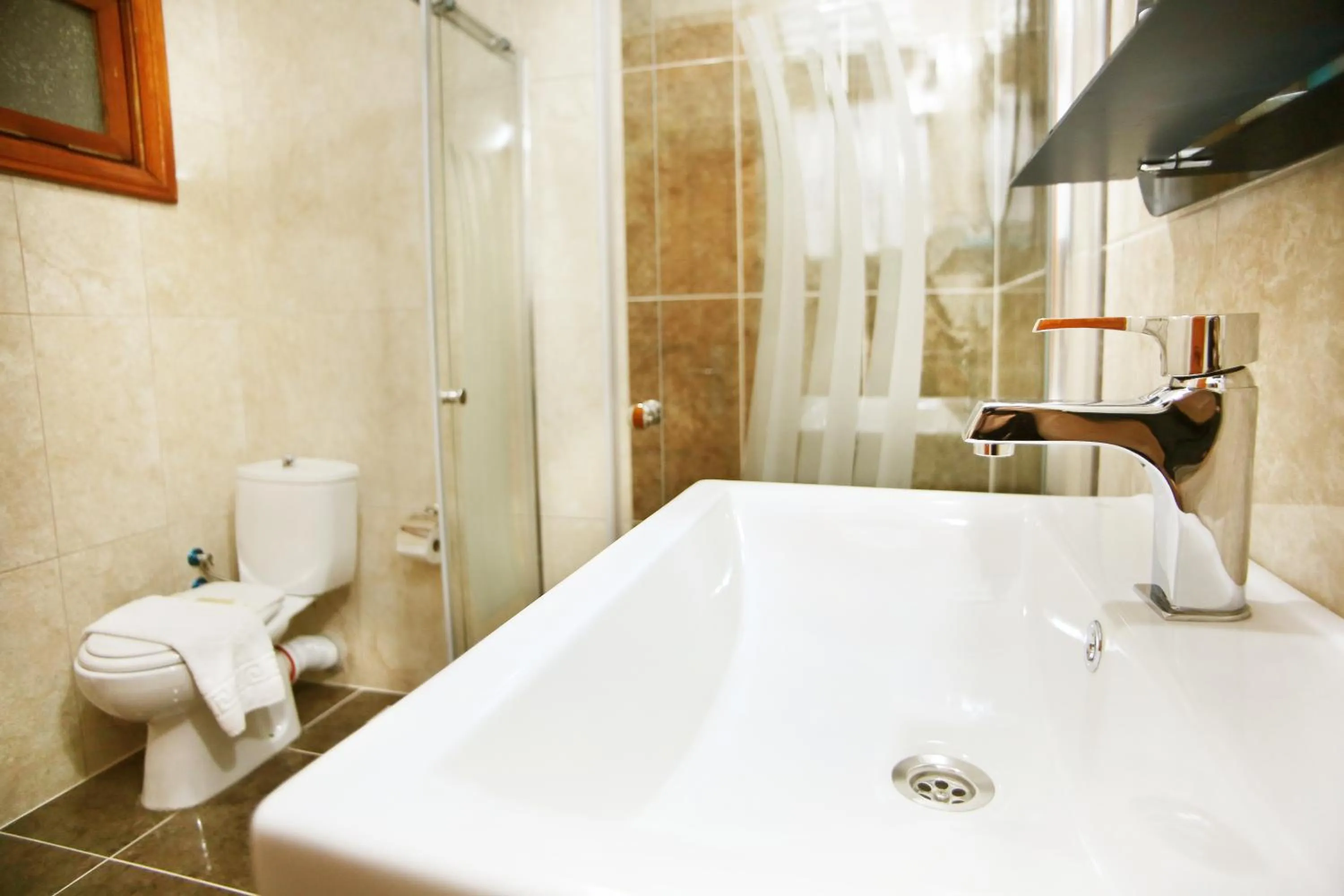 Shower in Theodian Hotel