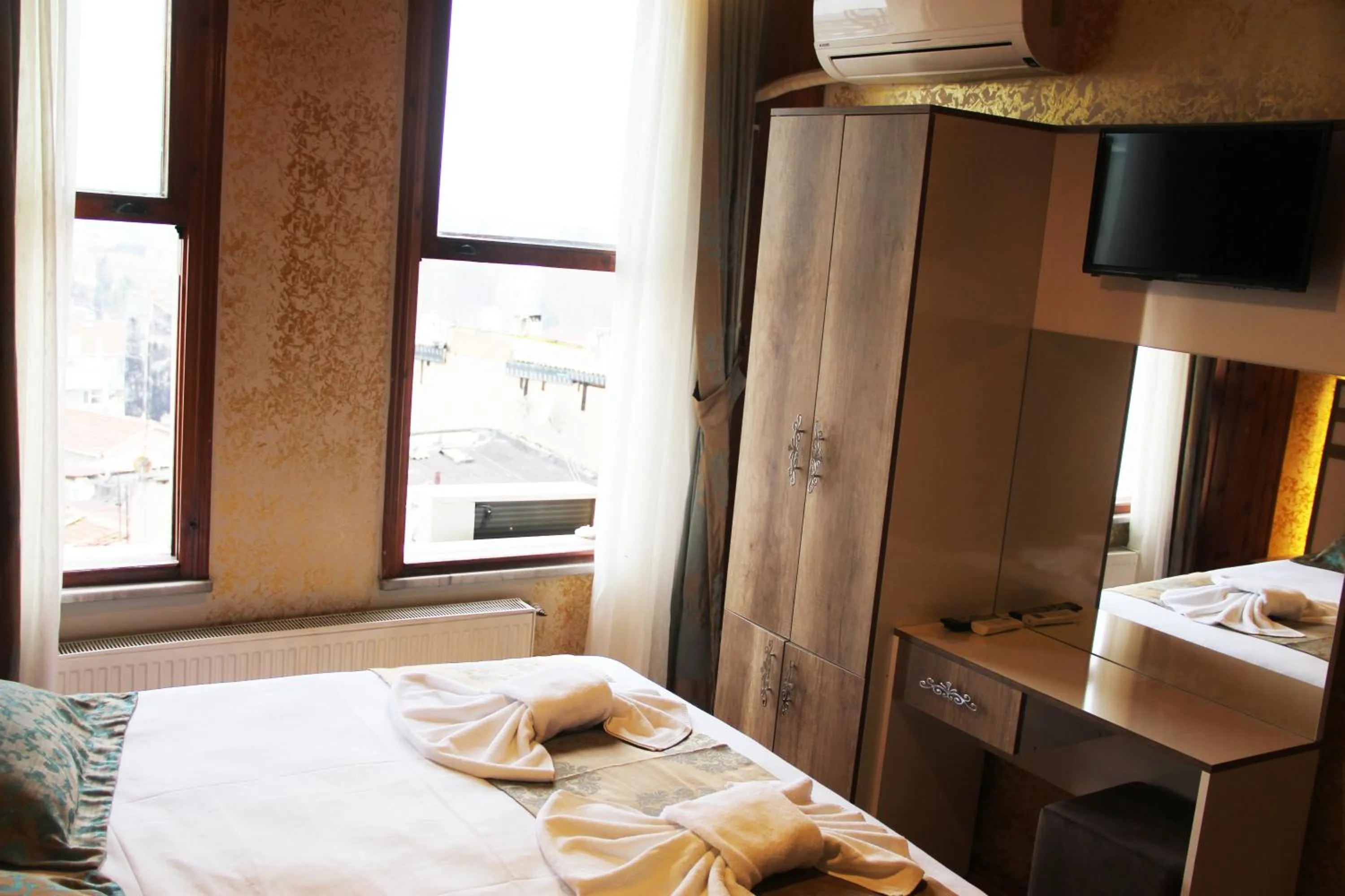 People, Bed in Theodian Hotel