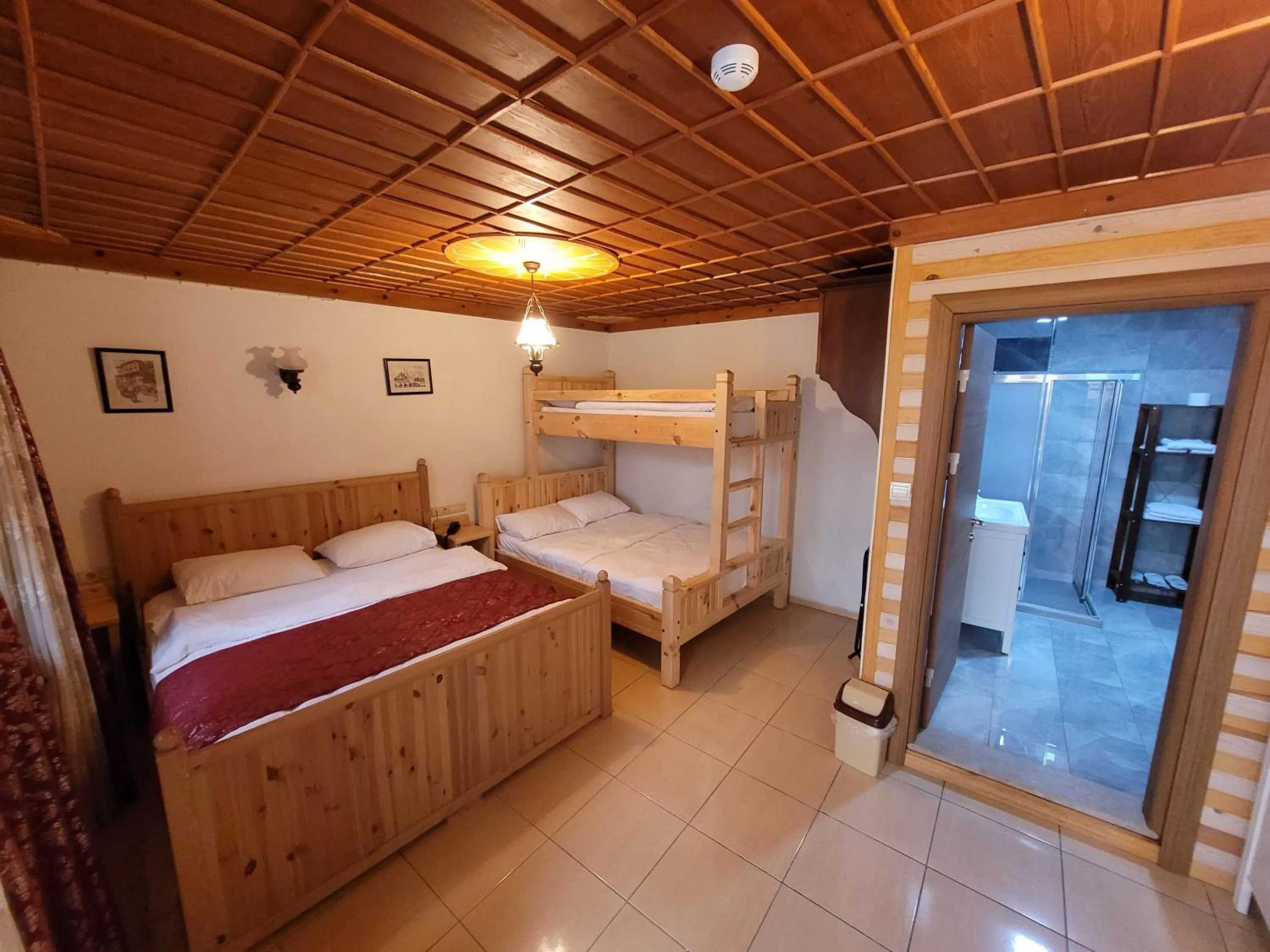 Bed in Saruhan Hotel