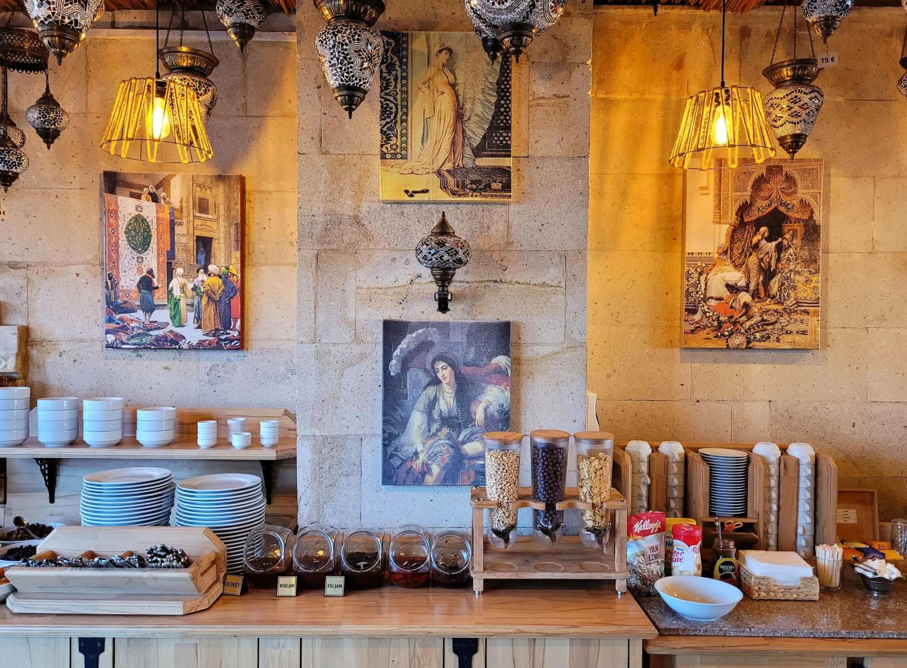 Breakfast in Saruhan Hotel