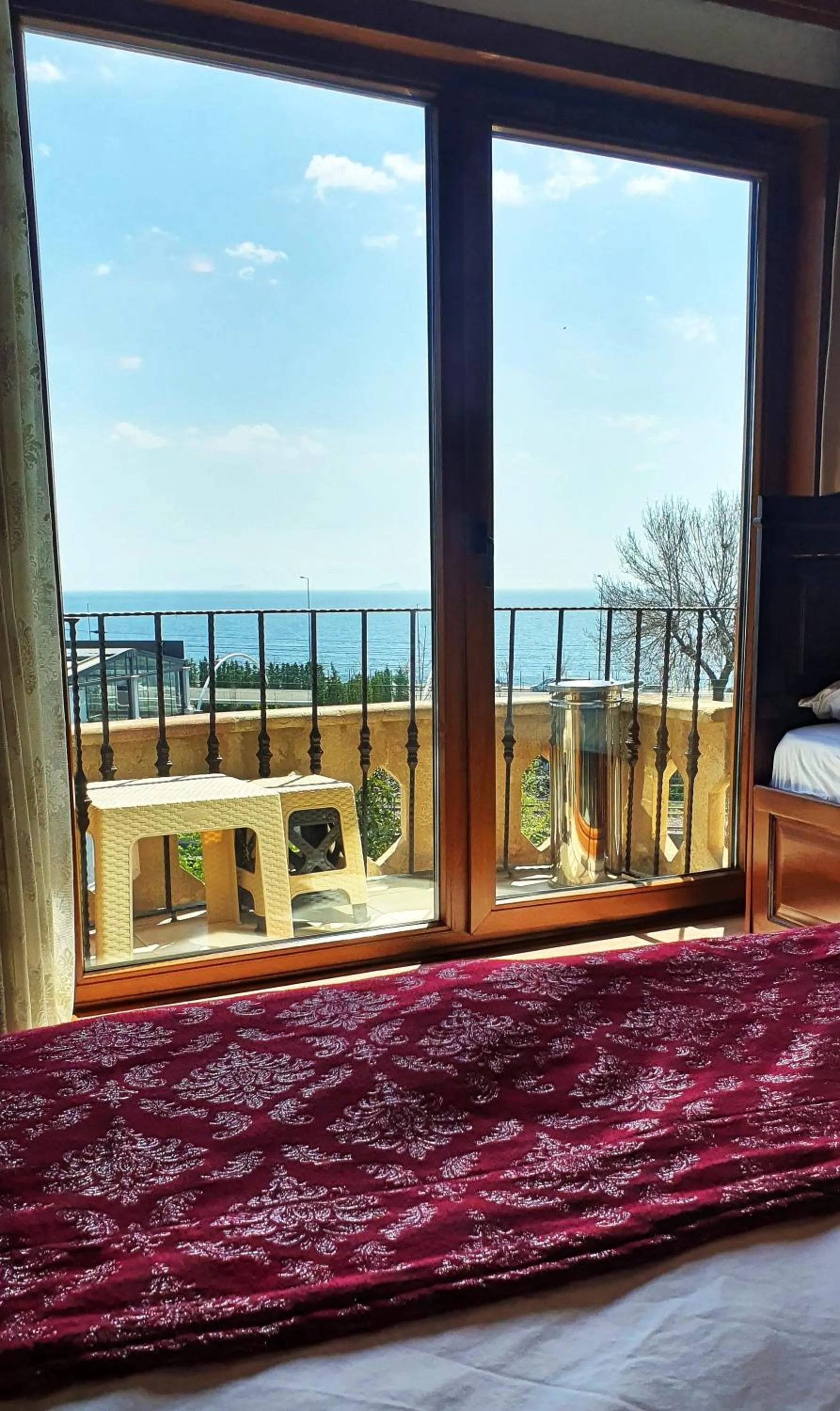 Sea view, Bed in Saruhan Hotel