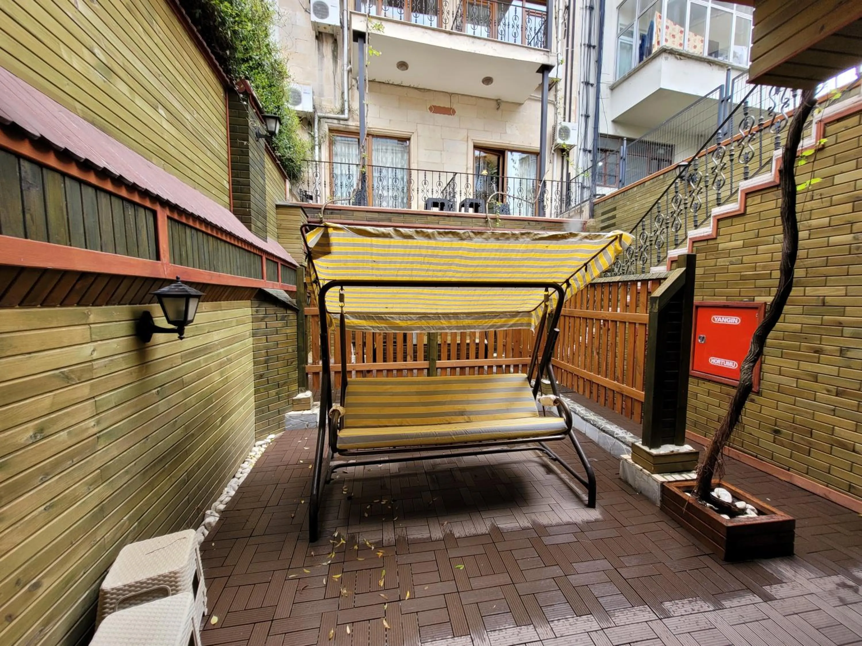 Patio in Saruhan Hotel