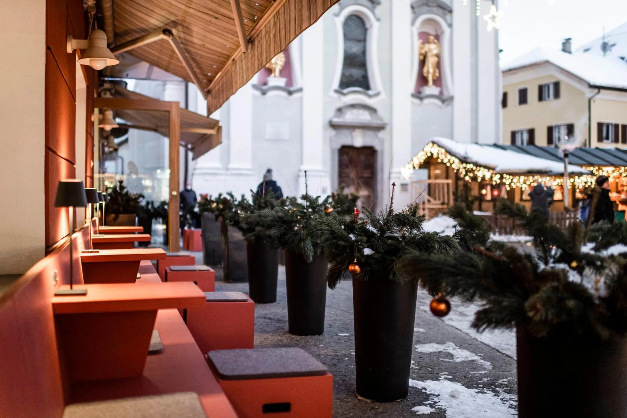 View (from property/room) in Boutique & Gourmet Hotel Orso Grigio - Grauer Bär