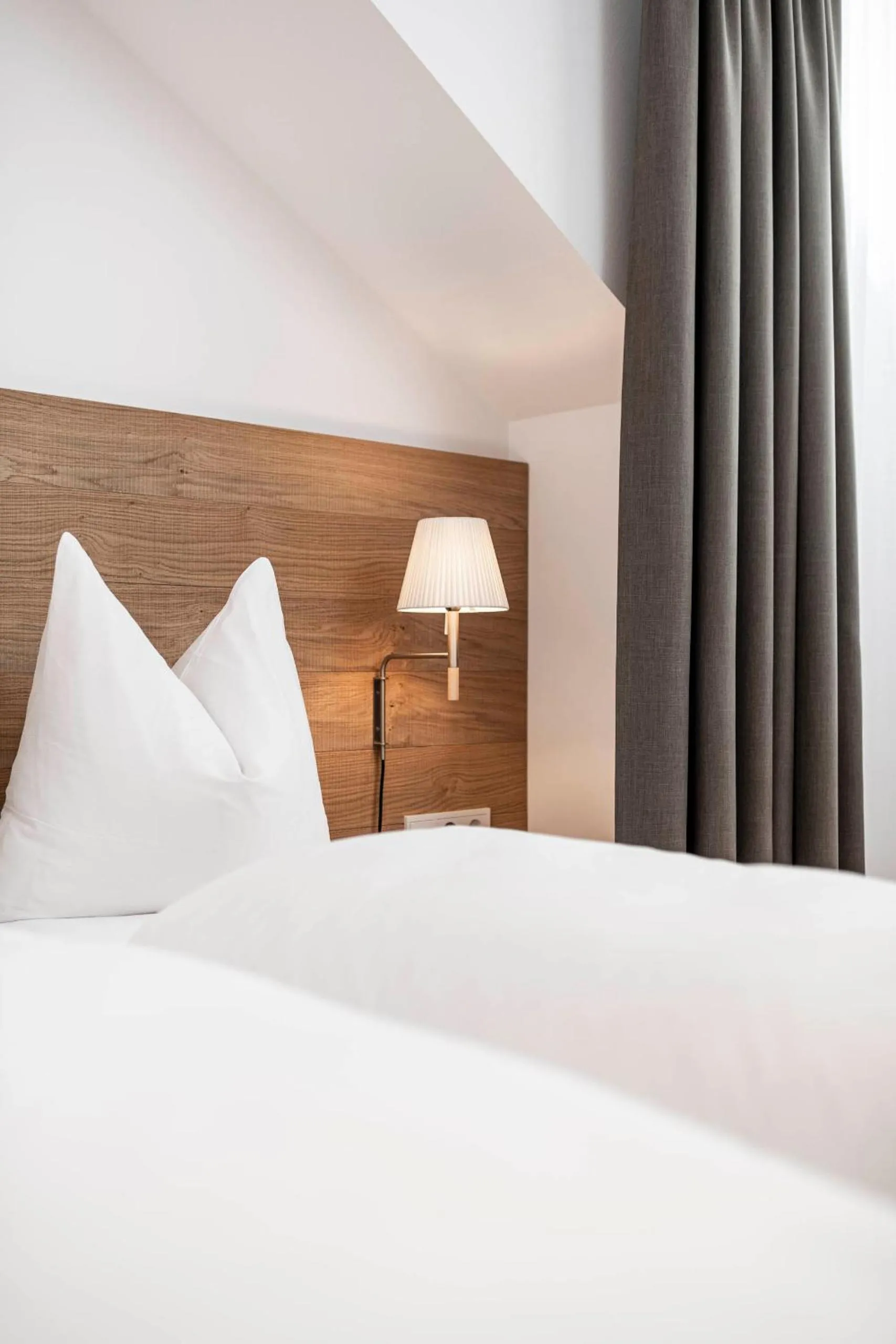 Bedroom, Bed in Boutique & Gourmet Hotel Orso Grigio - Grauer Bär