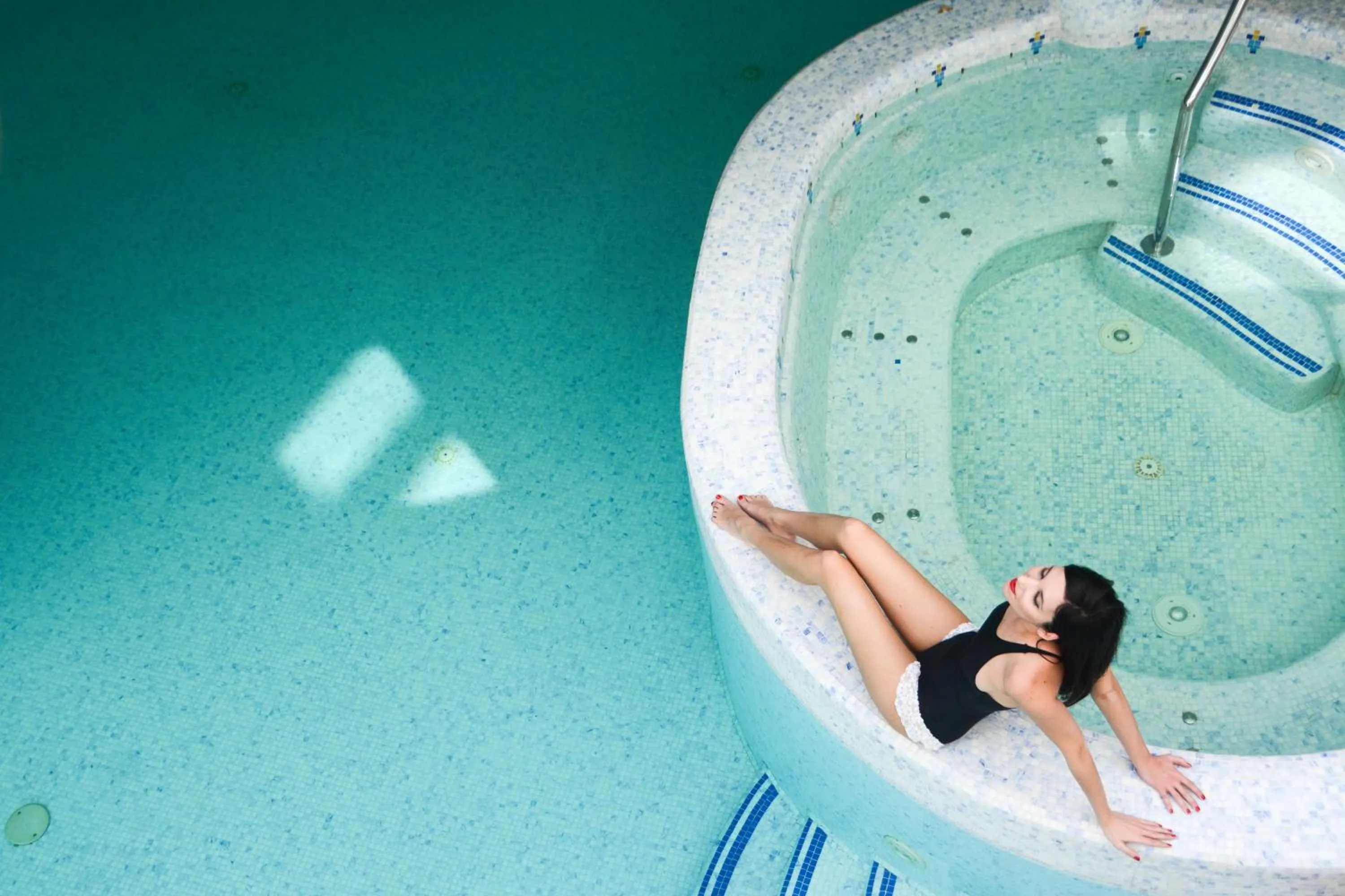 Swimming pool in Hotel Col Alto