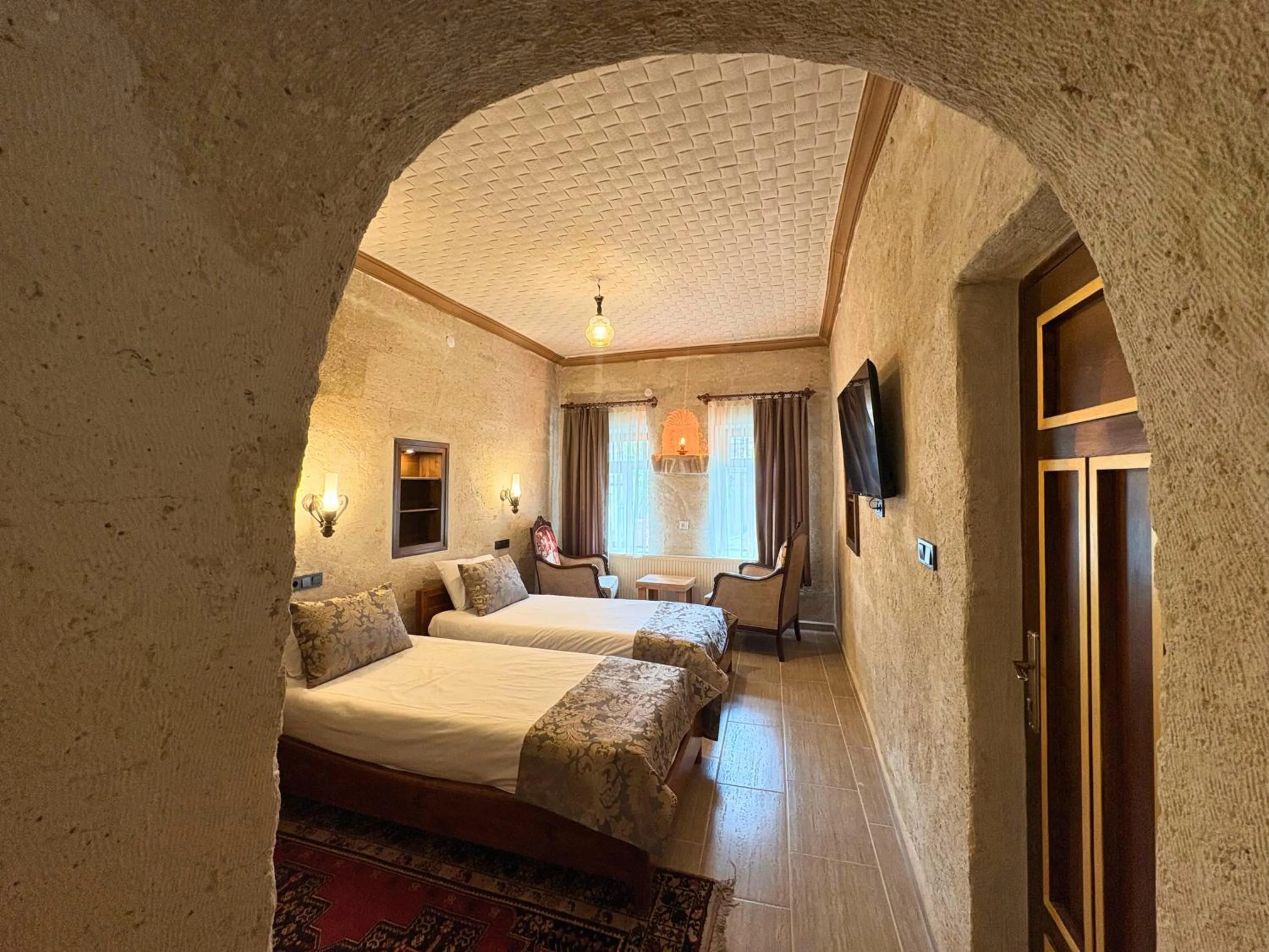 Bedroom, Bed in Elysee Cave House