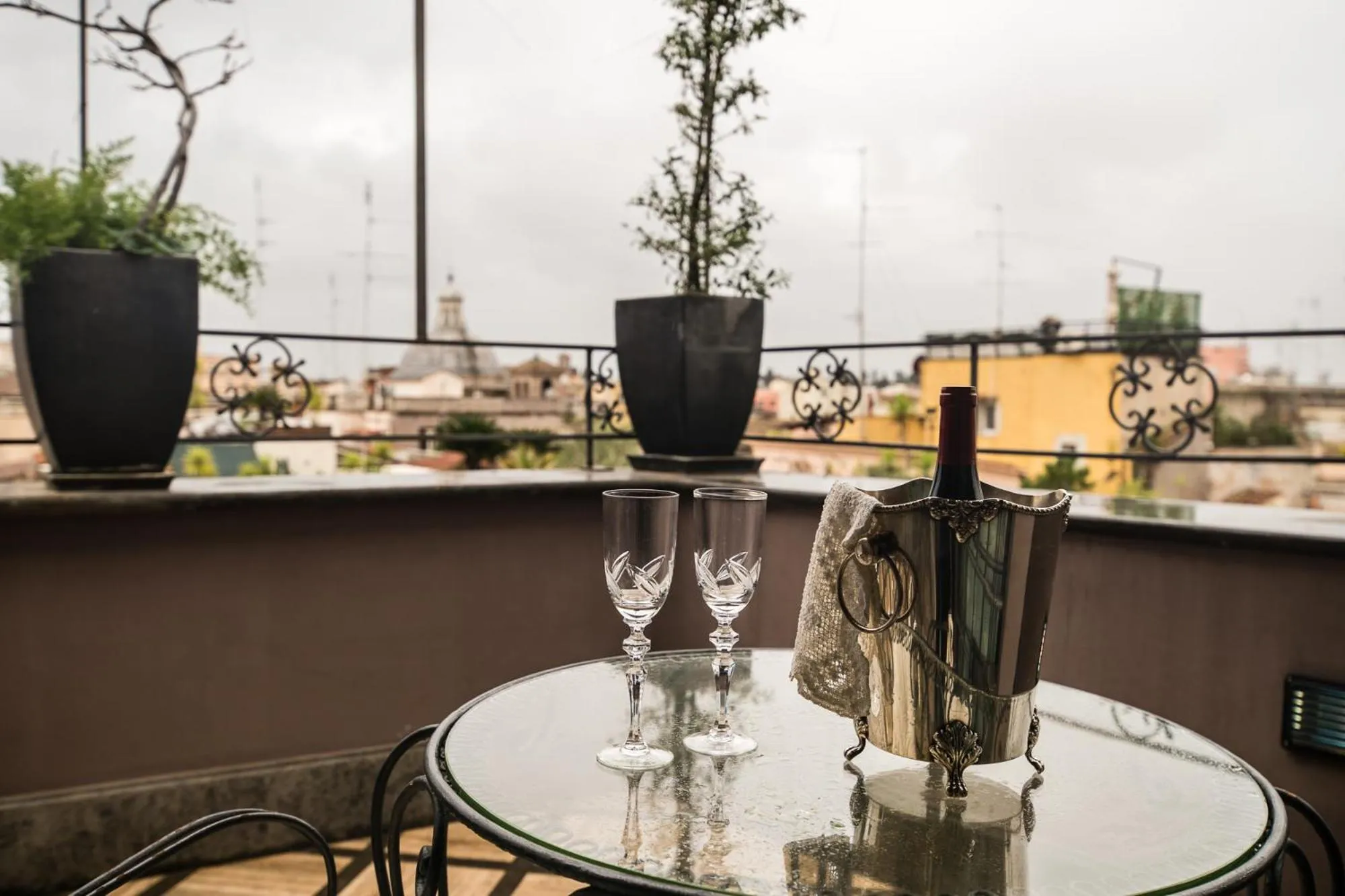 Balcony/Terrace in Hotel Antica Locanda