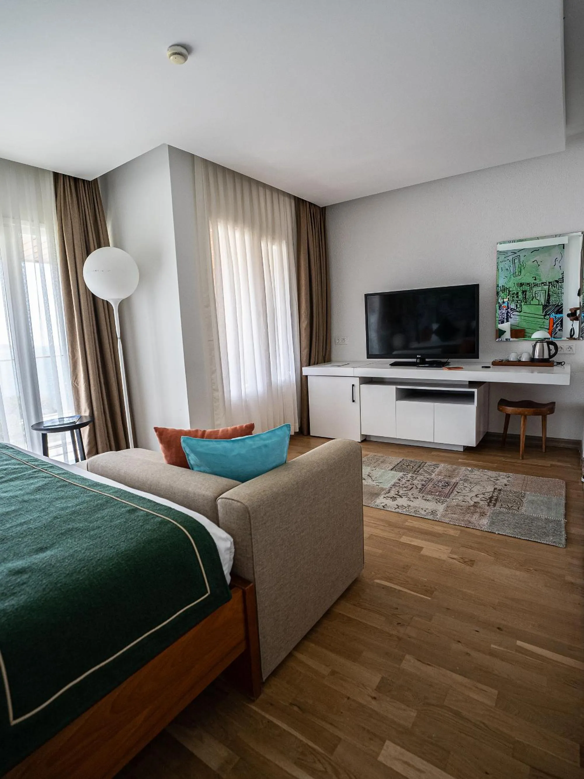 TV and multimedia, Bed in Palmalife Bodrum Resort & Spa