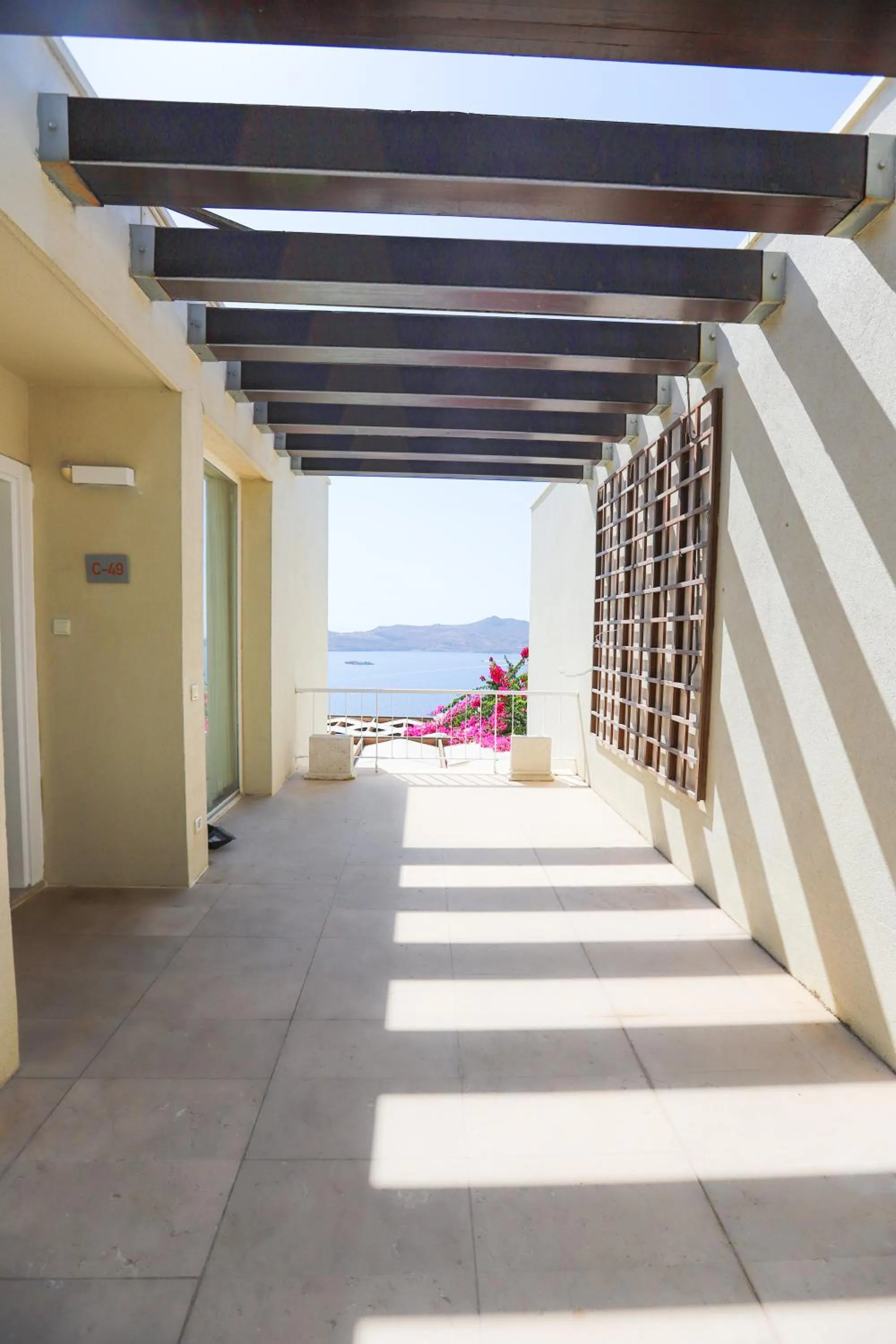 Patio in Palmalife Bodrum Resort & Spa