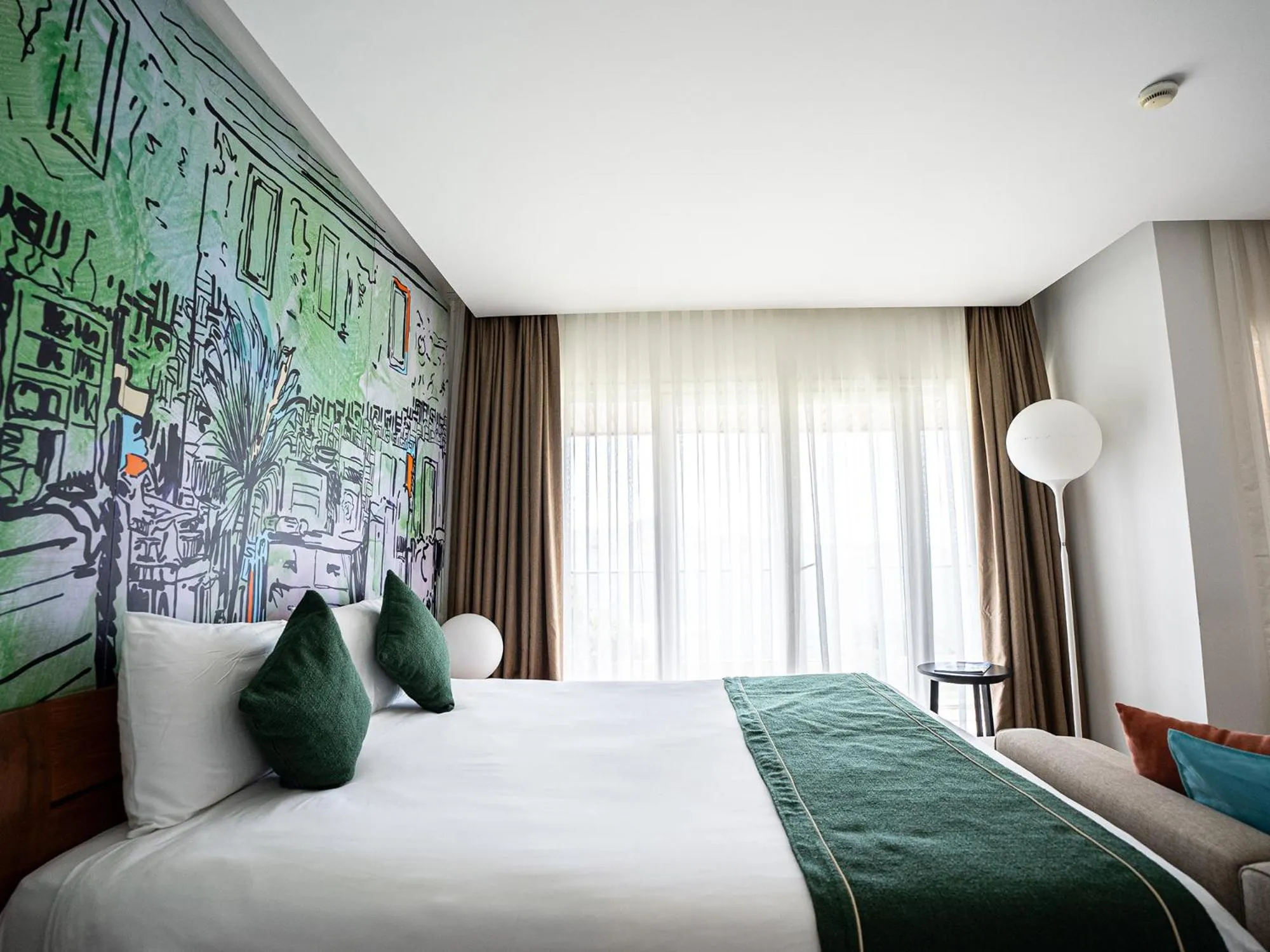 Bedroom, Bed in Palmalife Bodrum Resort & Spa