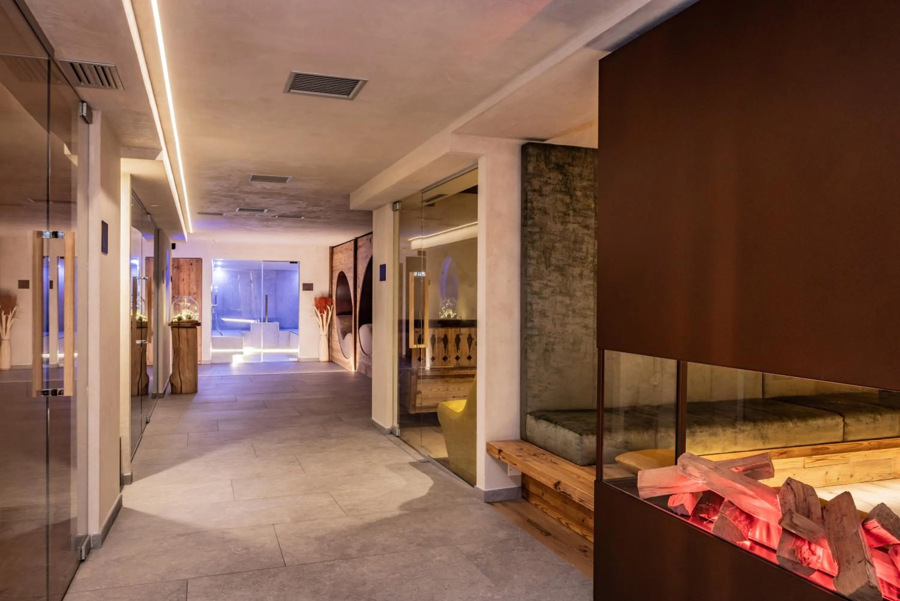 Spa and wellness centre/facilities in Sporthotel Romantic Plaza