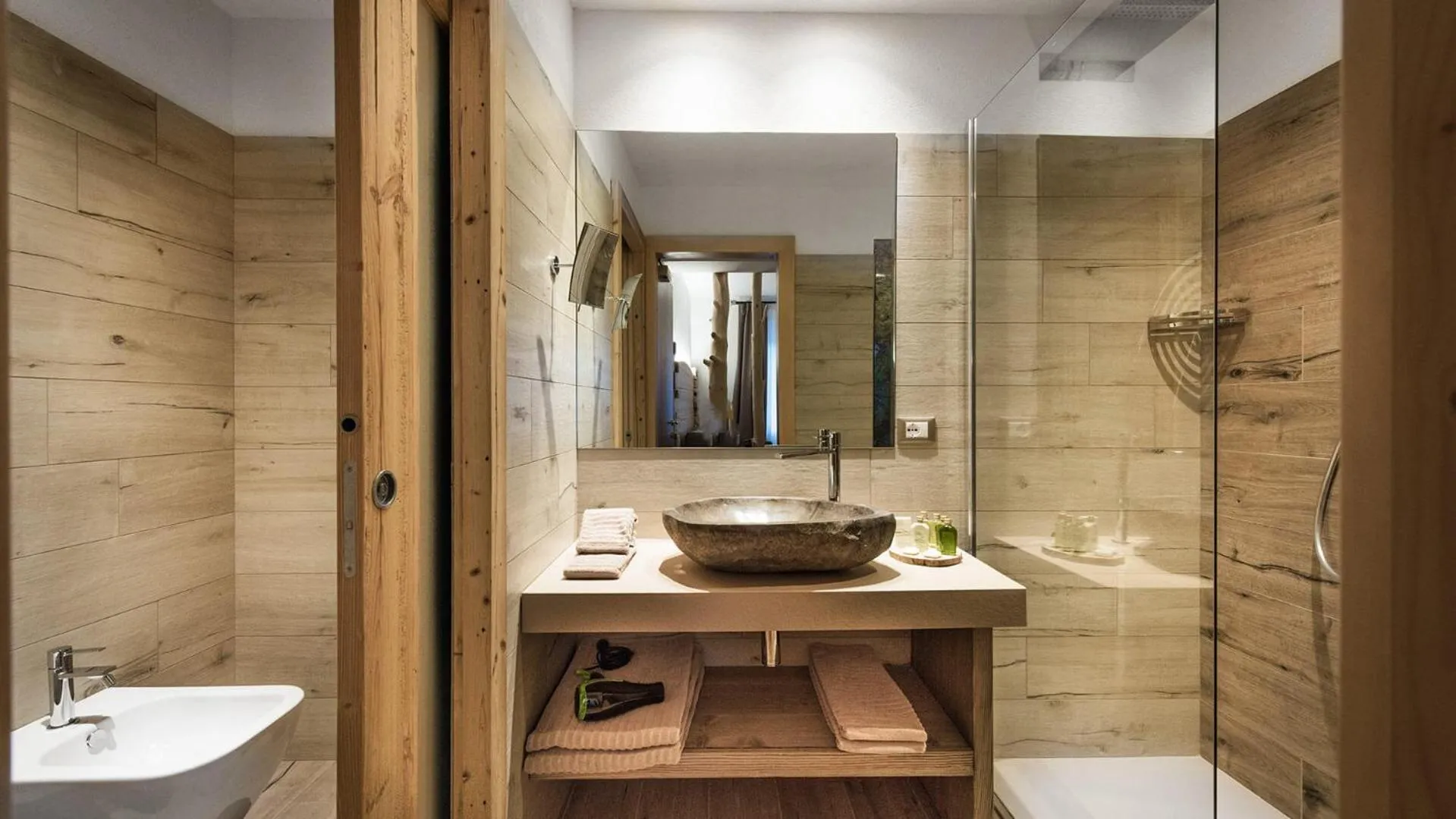 Bathroom in Sporthotel Romantic Plaza