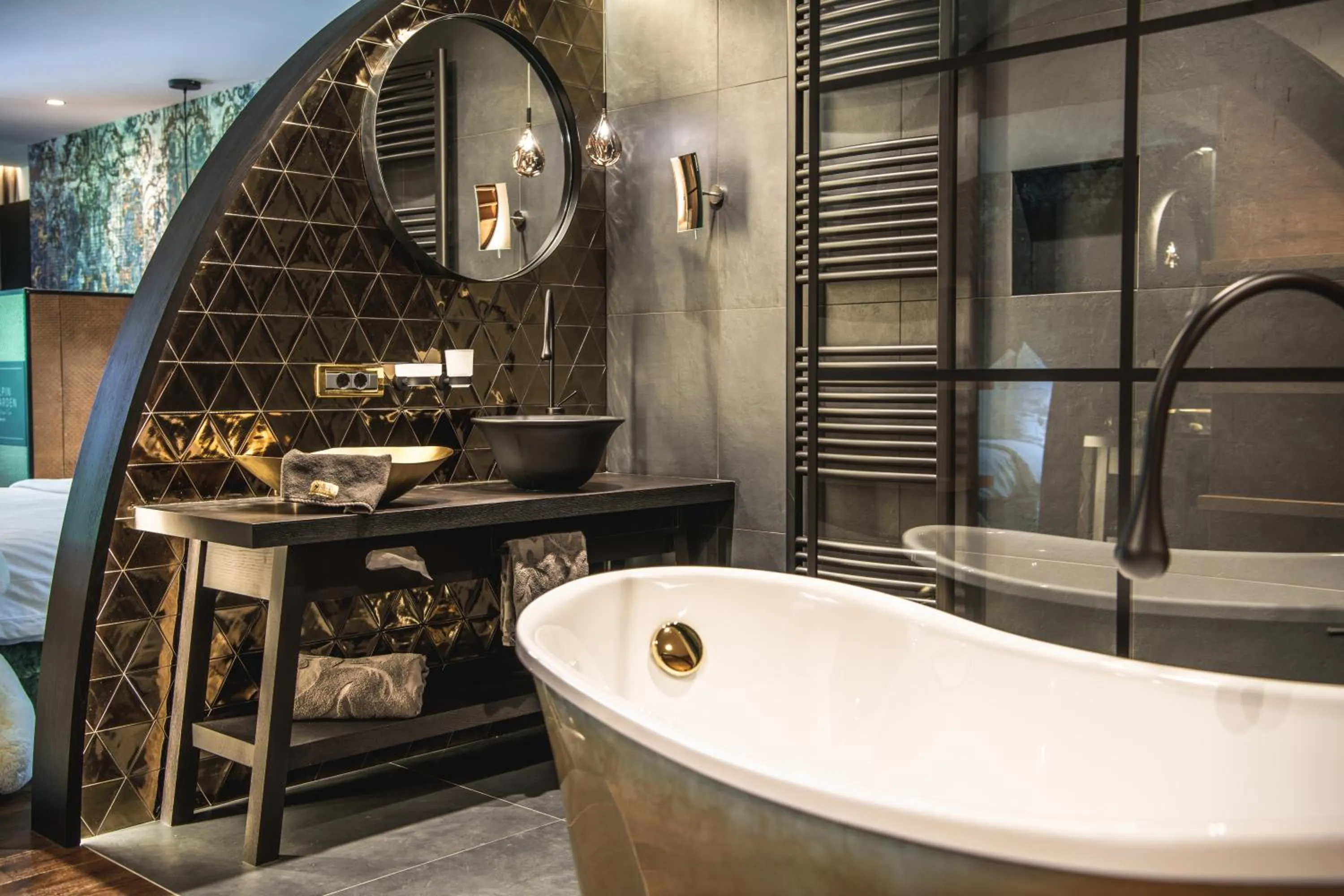 Bathroom in Alpin Garden Luxury Maison & SPA - Adults Only