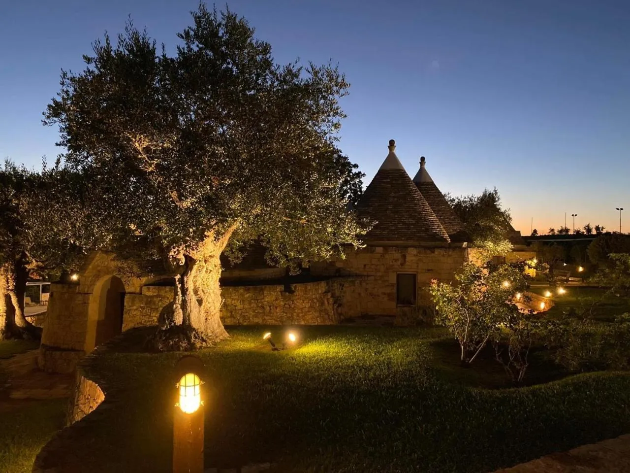 Garden view in Il Palmento Hotel Relais