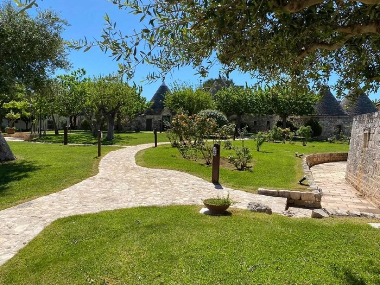 Garden view in Il Palmento Hotel Relais