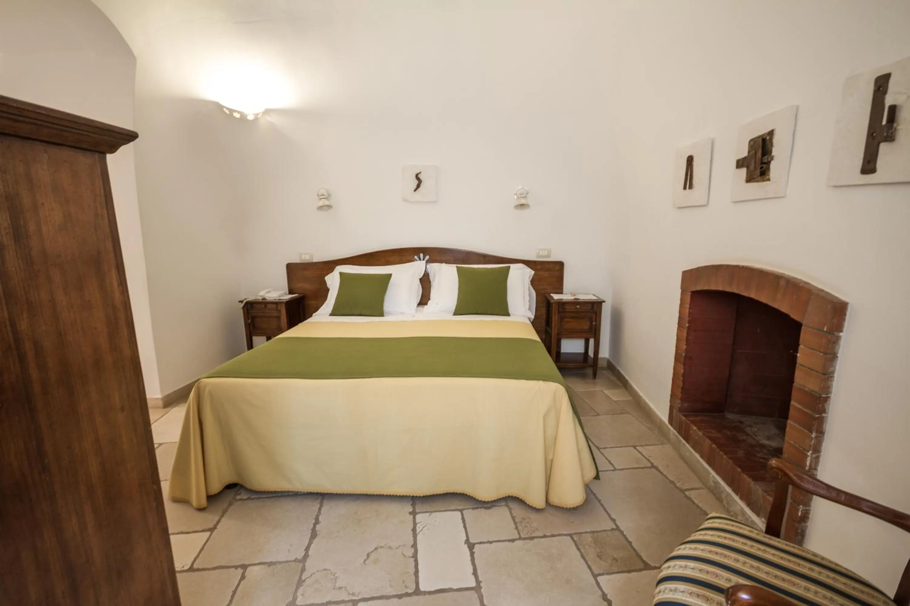 Bed in Il Palmento Hotel Relais