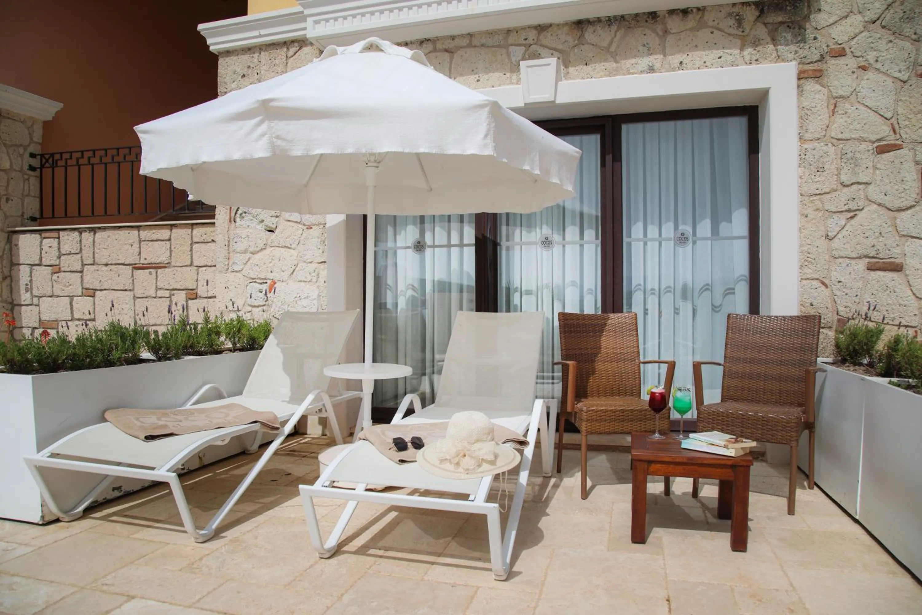 Patio in Cocos The Club Solto