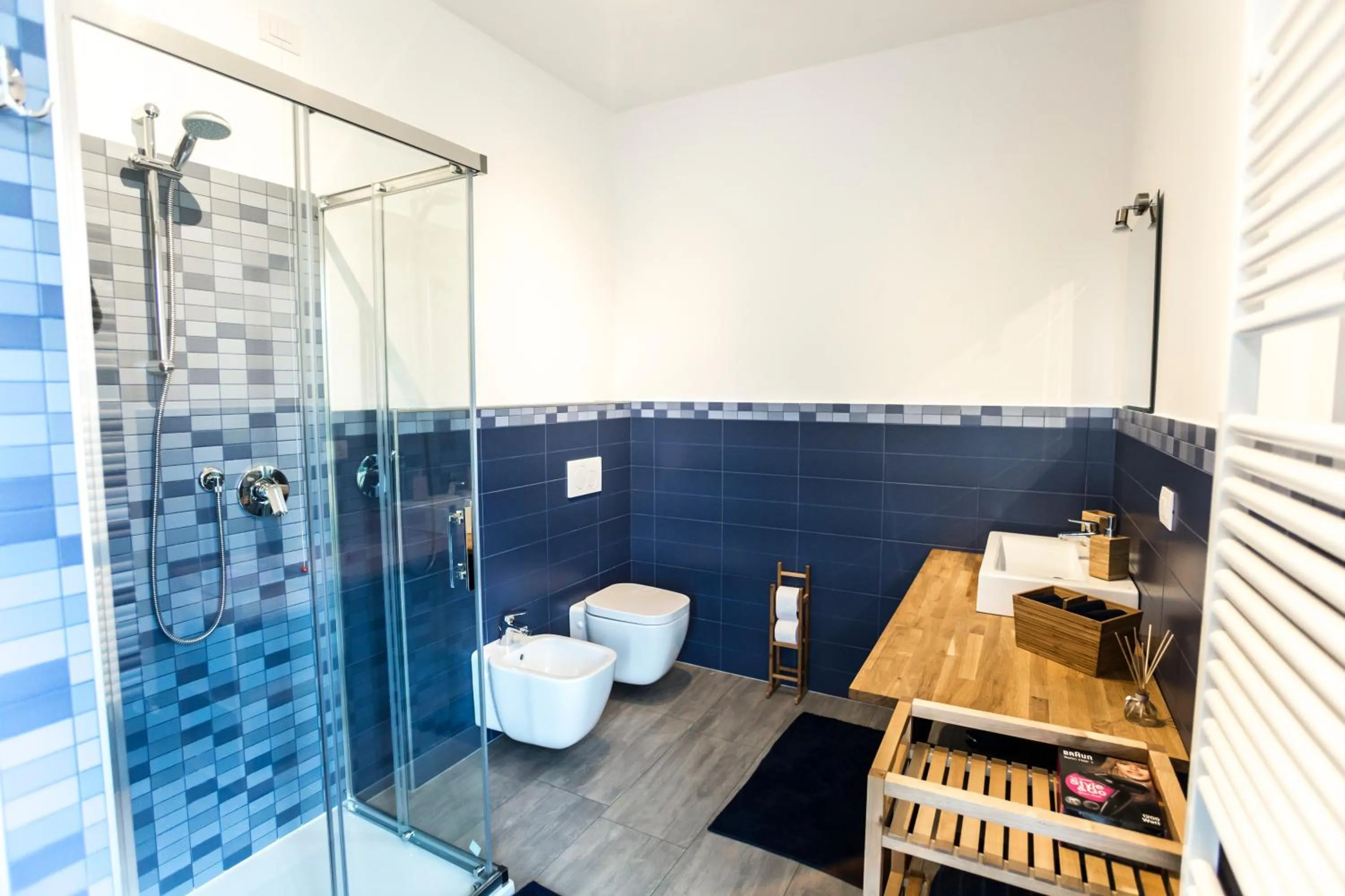 Shower in B&B LA CORTE SANTA MARIA