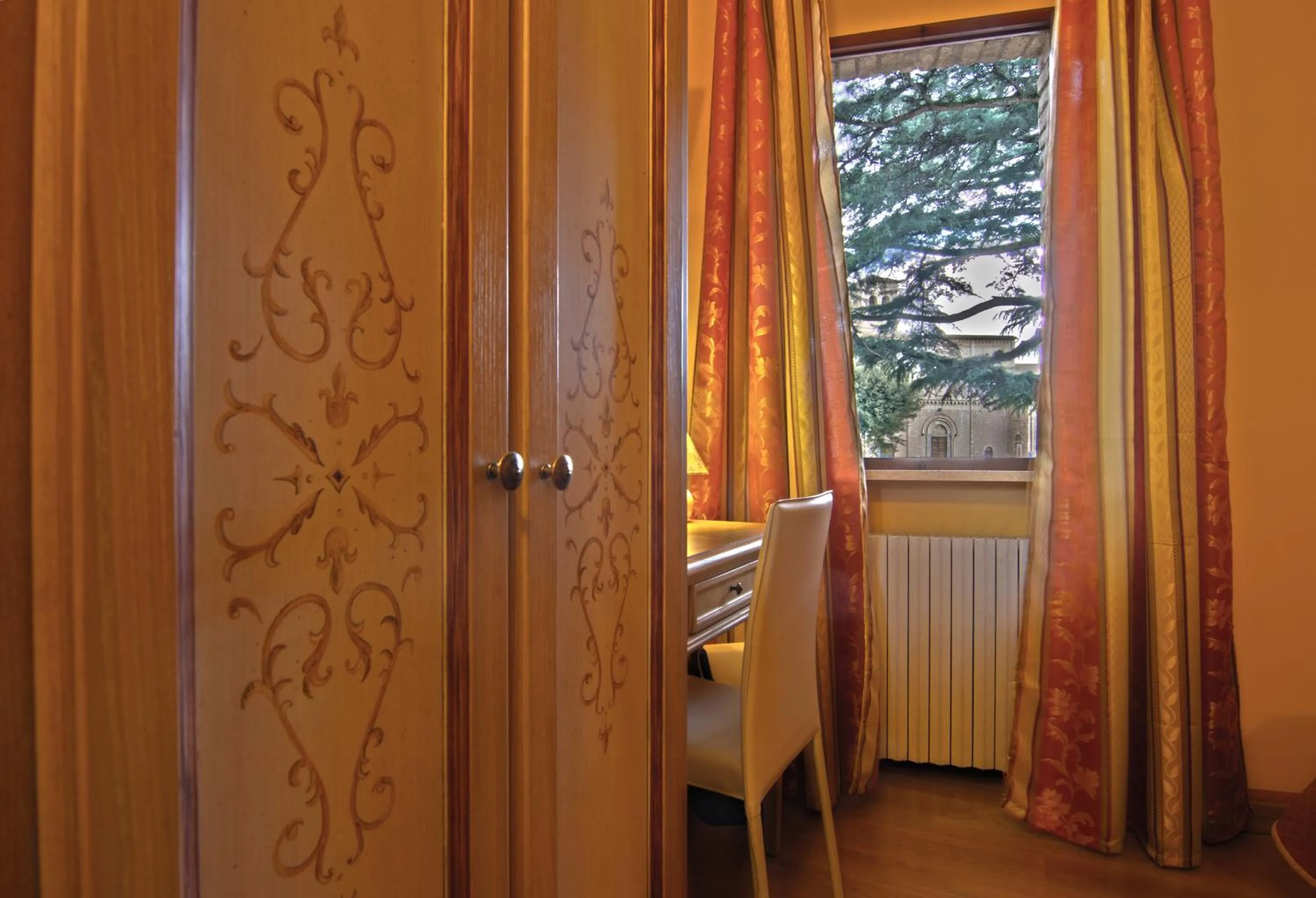 Decorative detail in Hotel Berti