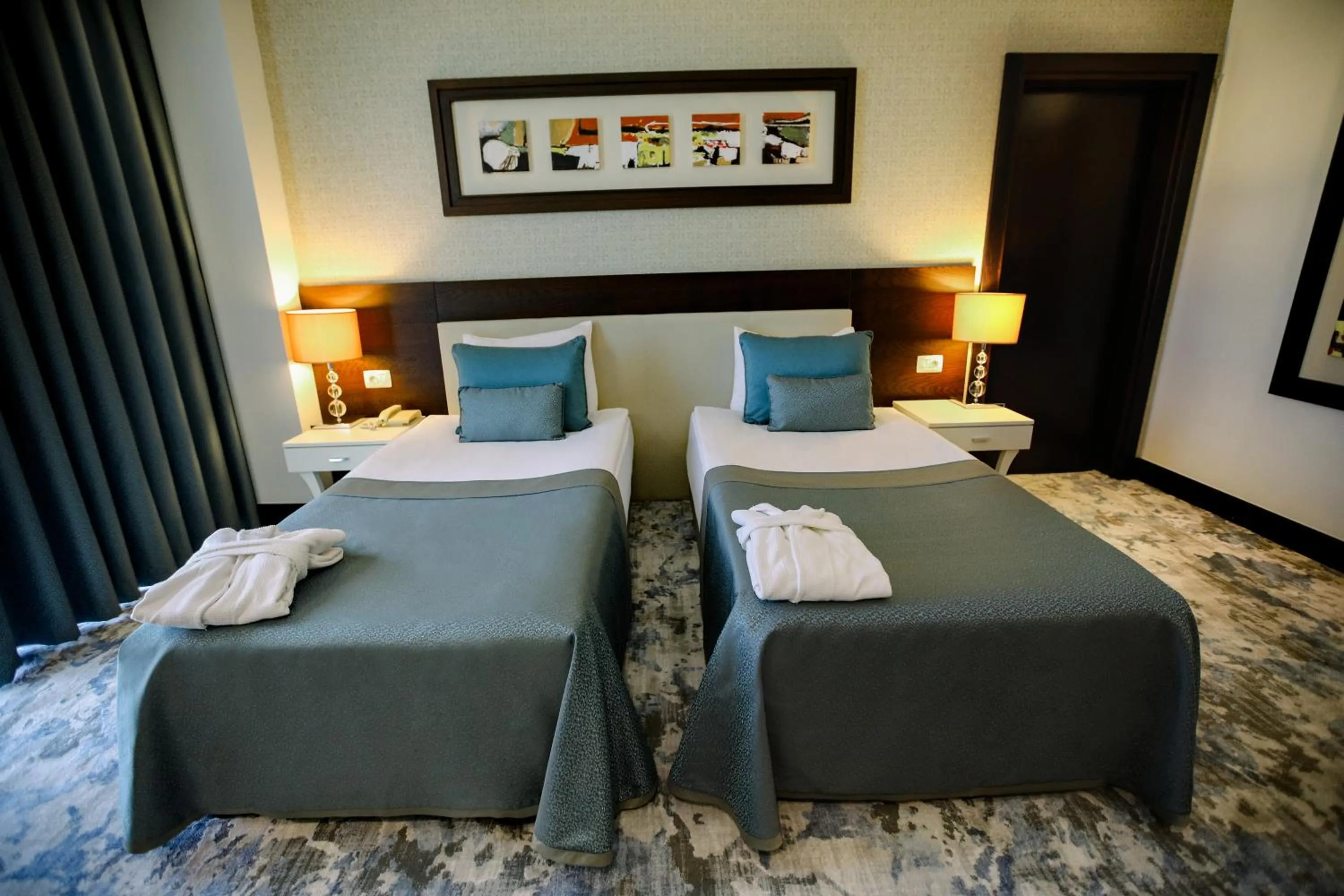 Bed in Baia Bursa Hotel