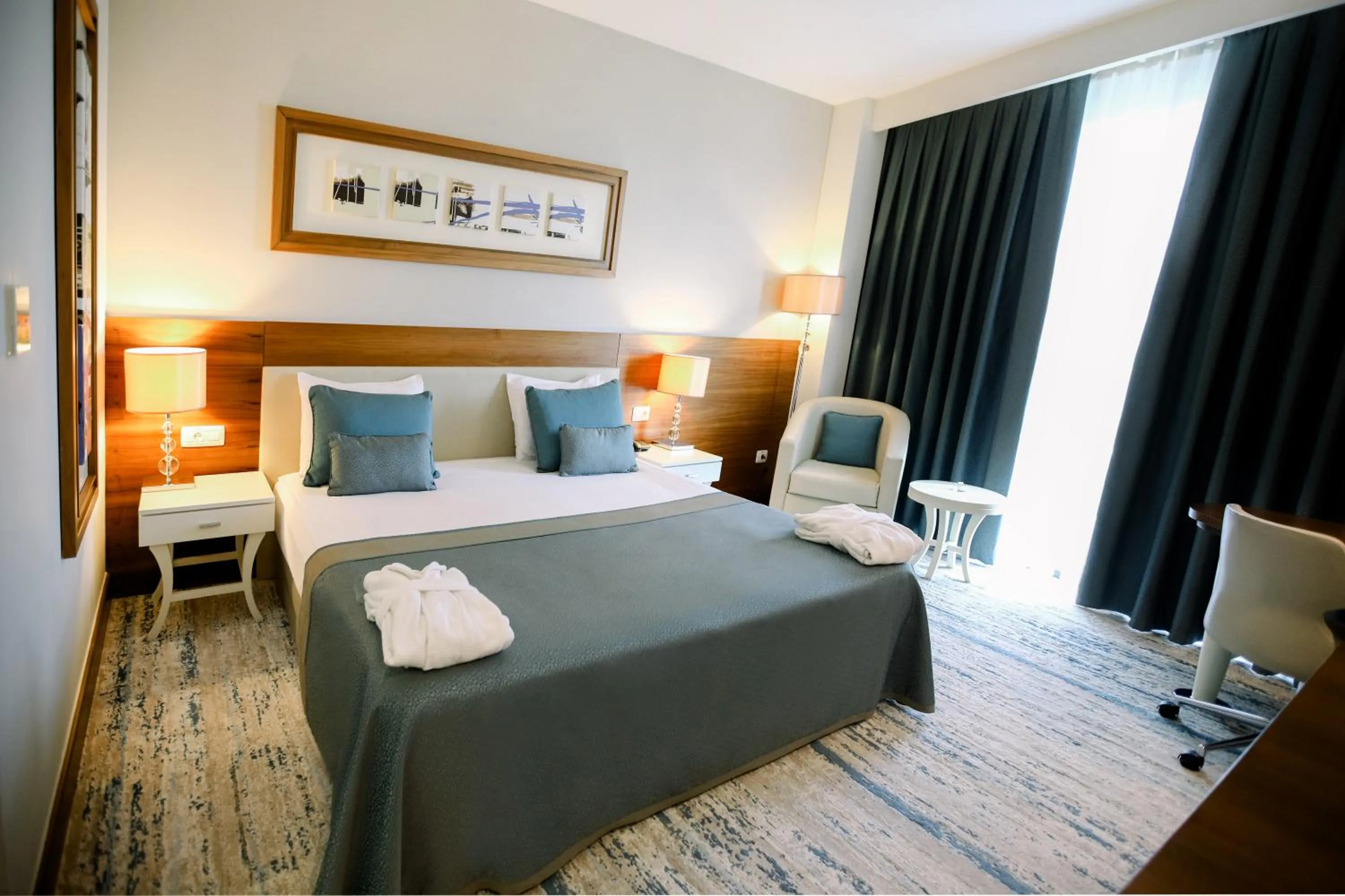 Bed in Baia Bursa Hotel