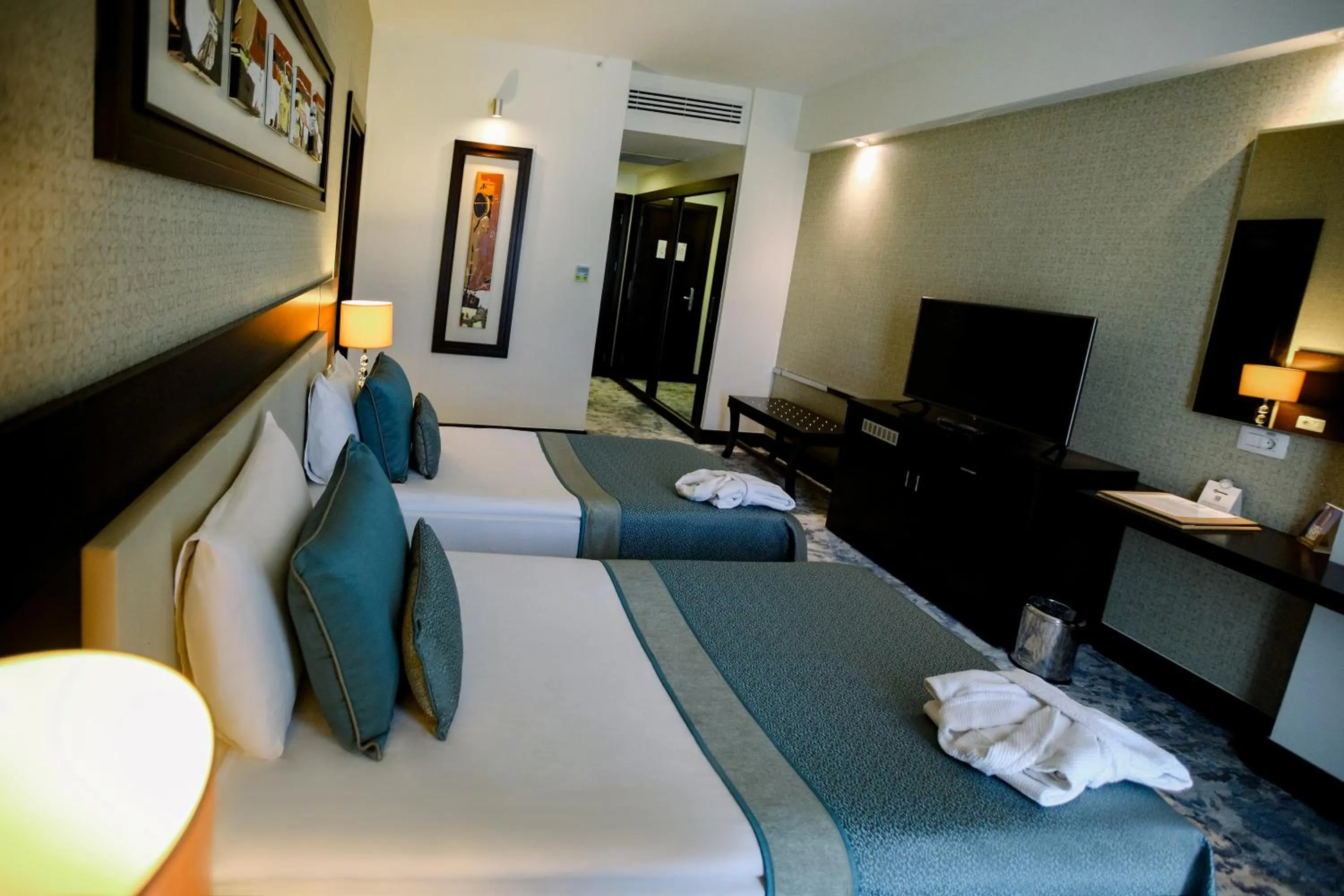 Bed in Baia Bursa Hotel