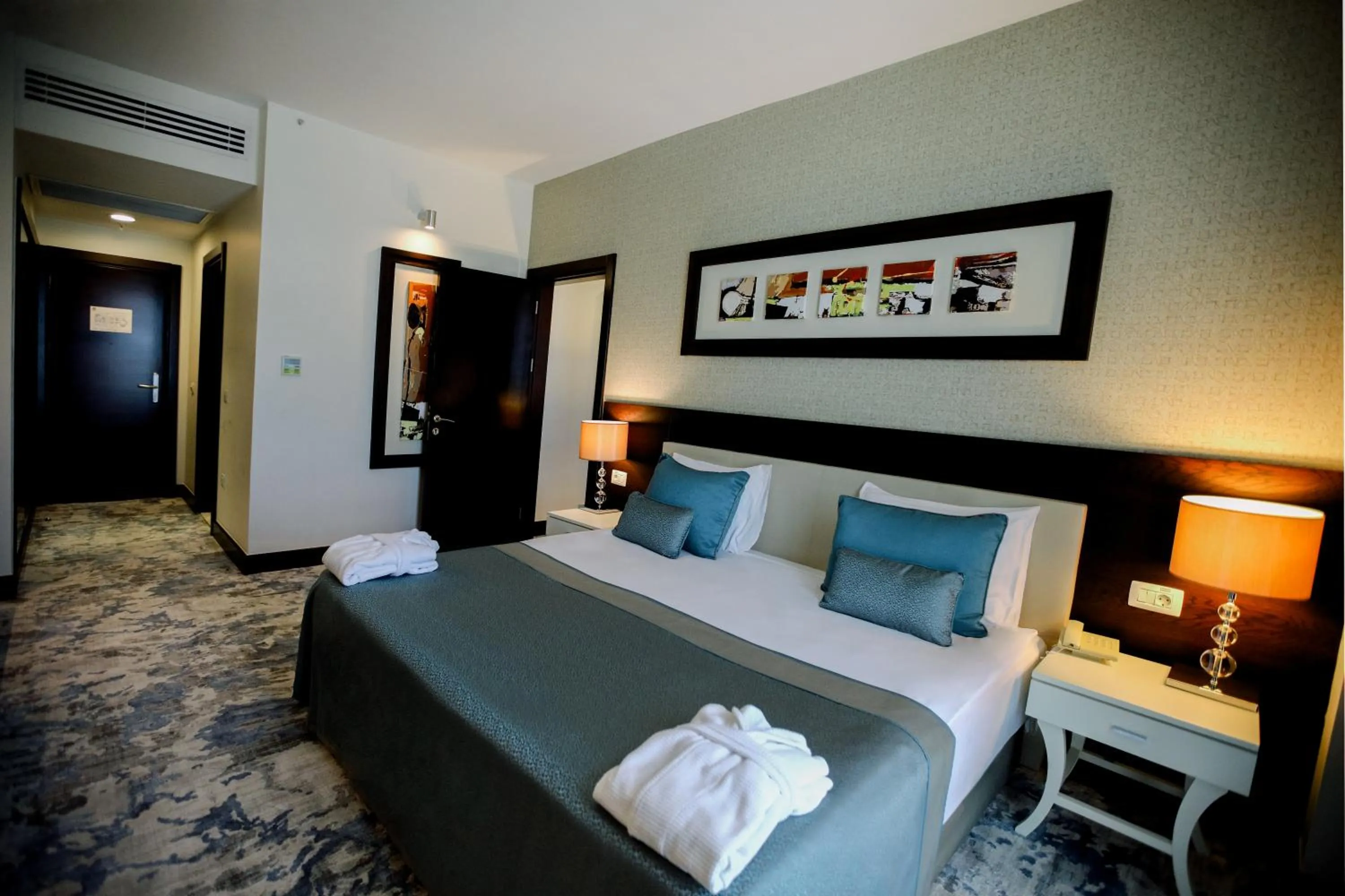 Bed in Baia Bursa Hotel