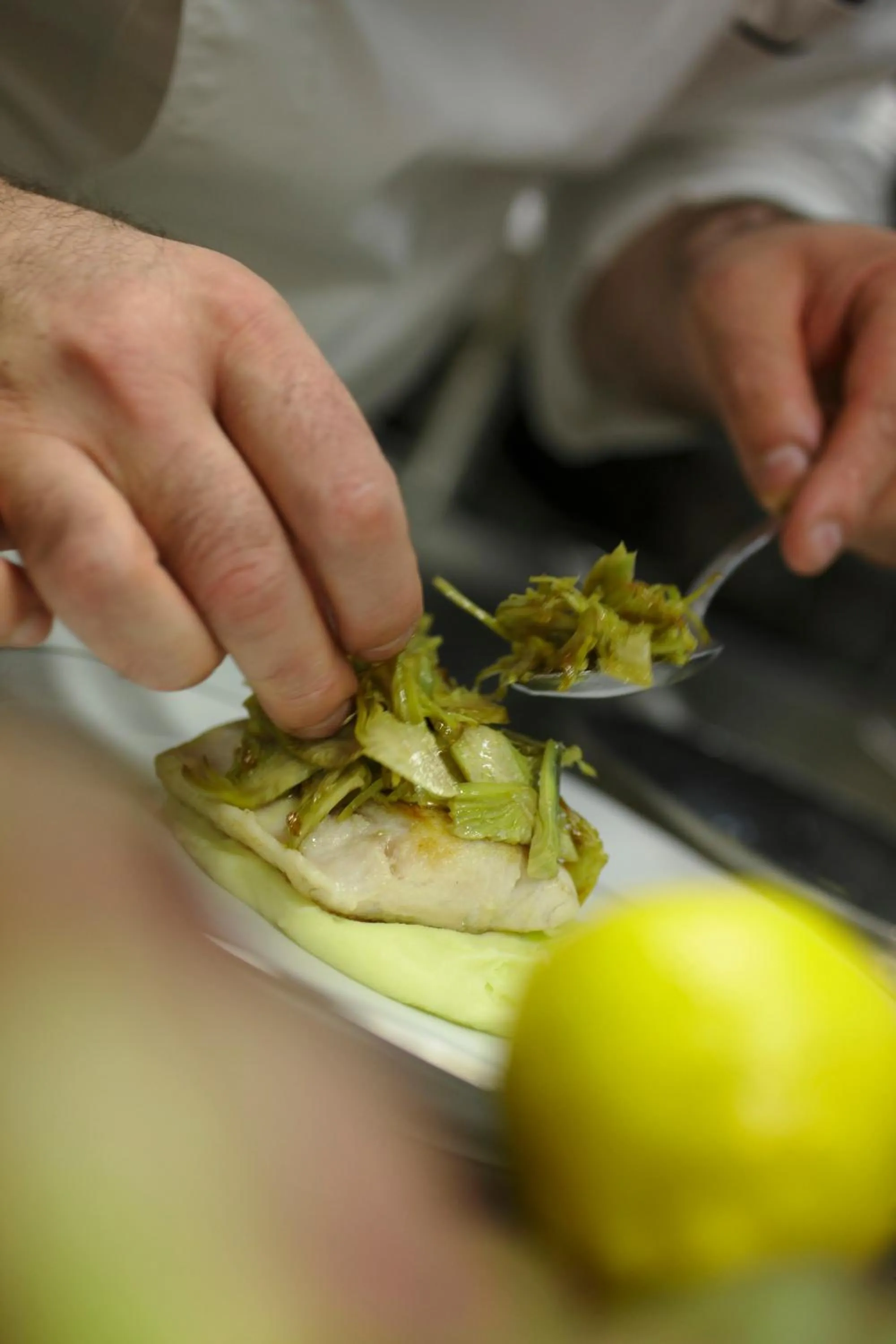 Food close-up in Rocco Forte Hotel Savoy