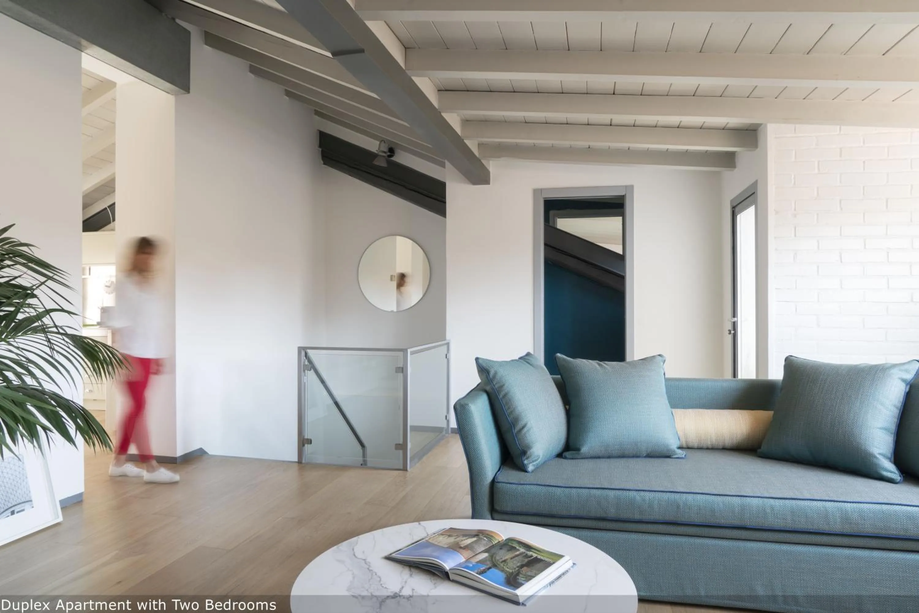 Living room in Brera Apartments in San Fermo